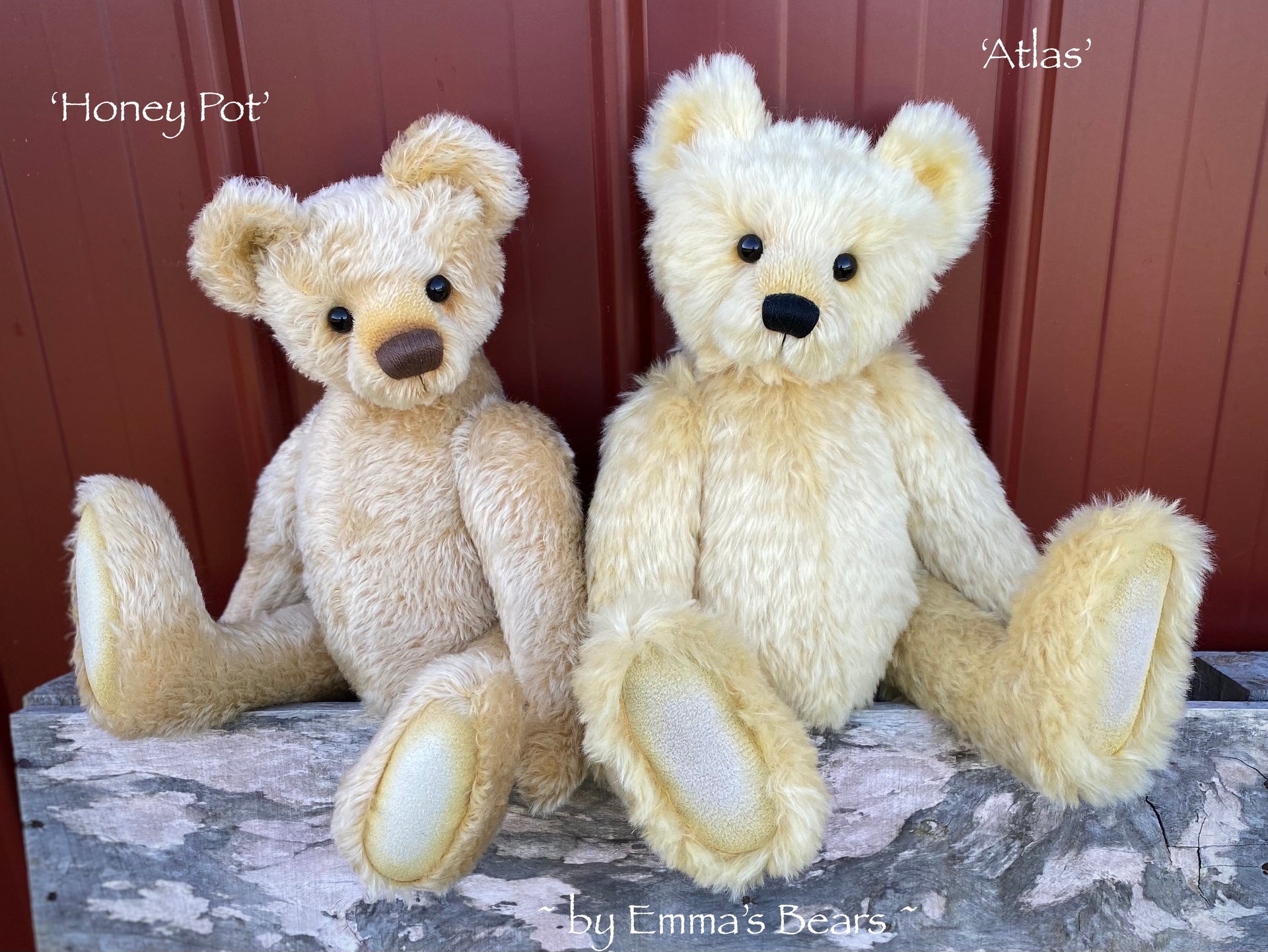 Atlas - 17" mohair artist bear by Emma's Bears - OOAK