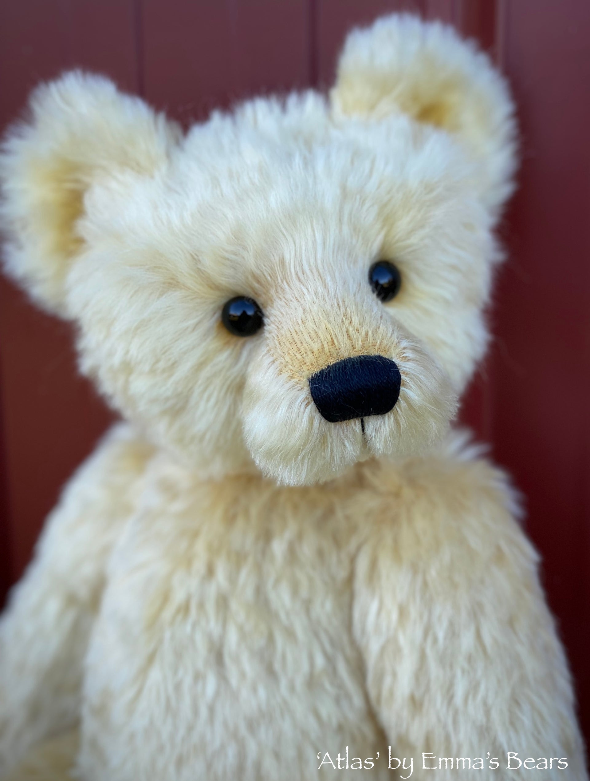 Atlas - 17" mohair artist bear by Emma's Bears - OOAK