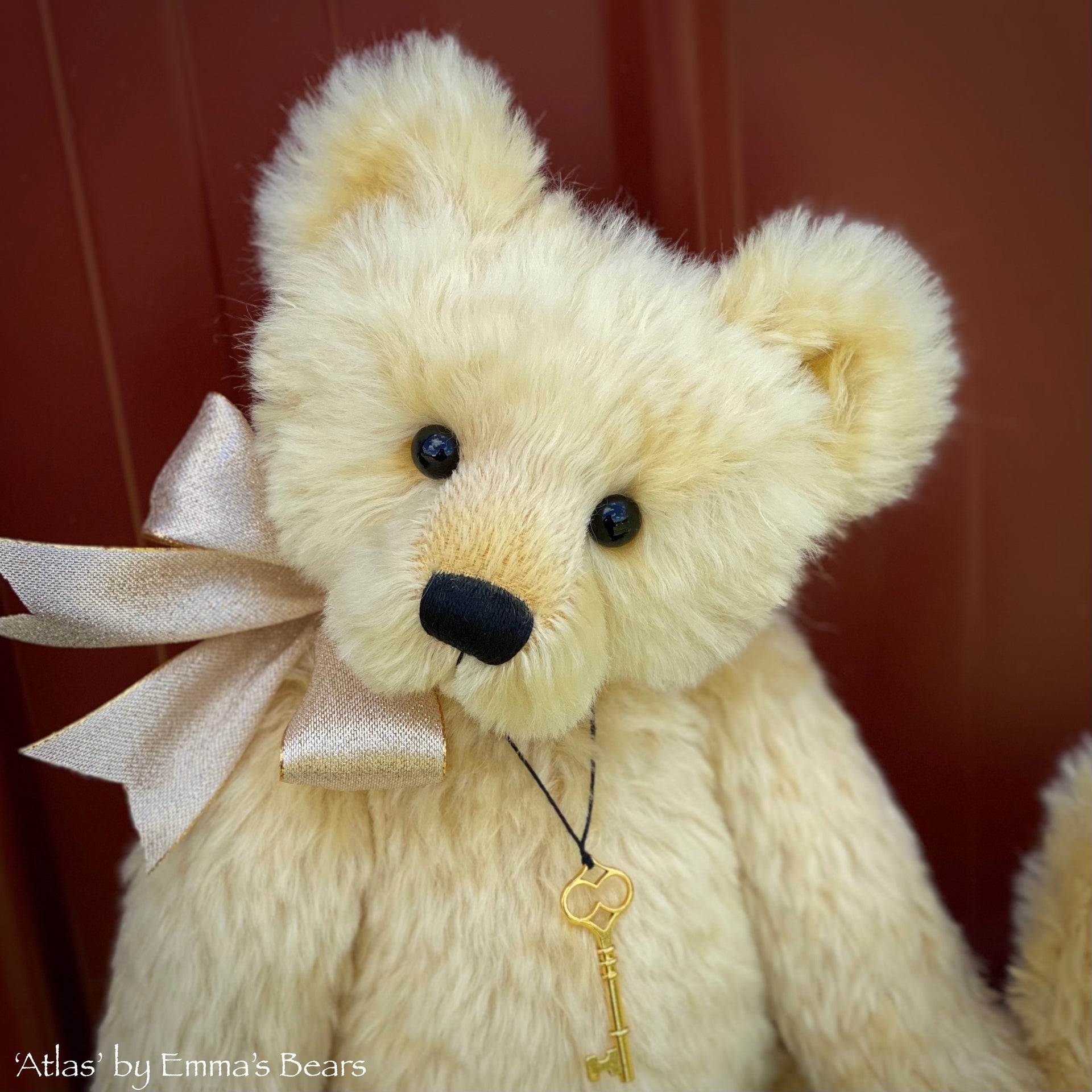 Atlas - 17" mohair artist bear by Emma's Bears - OOAK