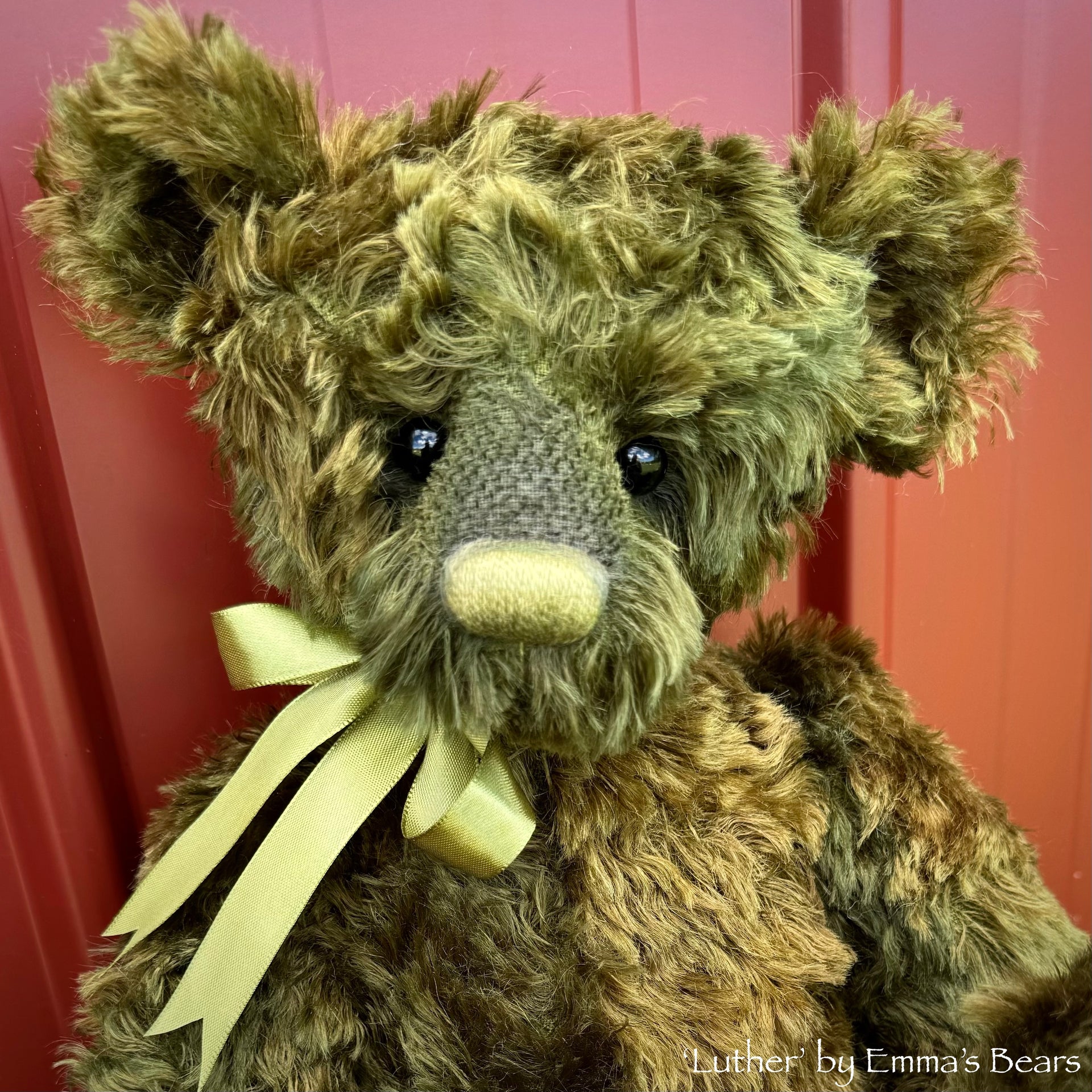 Luther - 17" mohair artist bear by Emma's Bears - OOAK