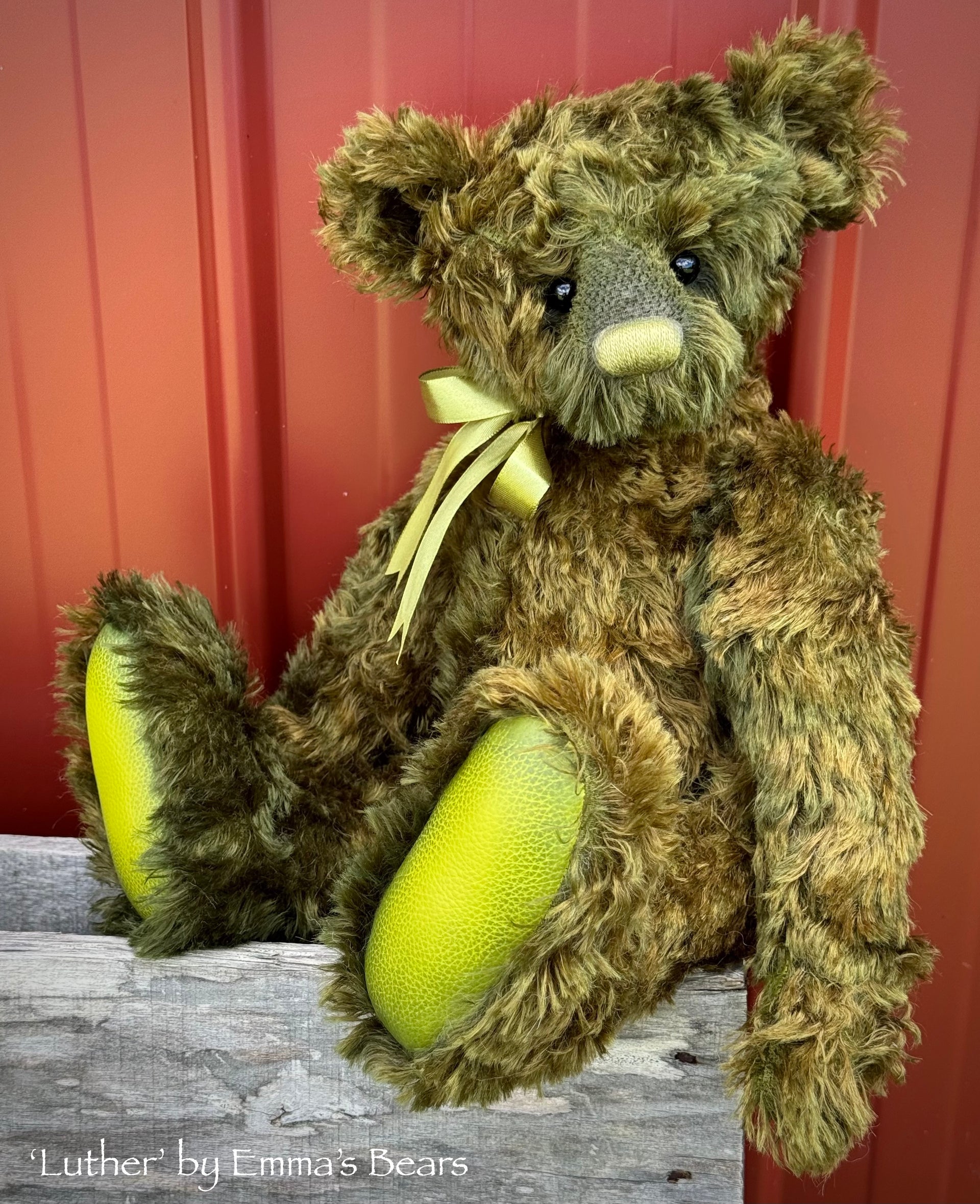 Luther - 17" mohair artist bear by Emma's Bears - OOAK