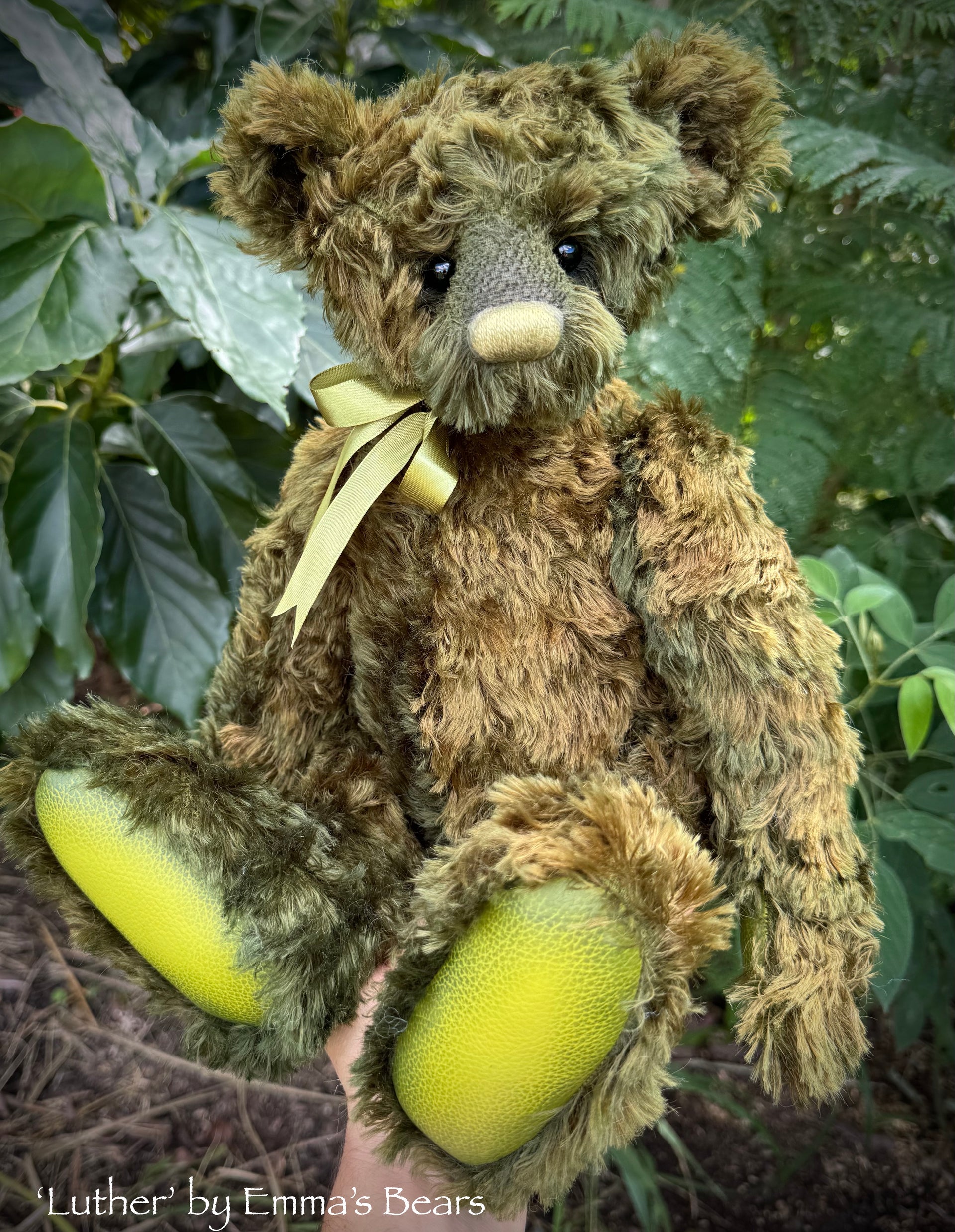 Luther - 17" mohair artist bear by Emma's Bears - OOAK