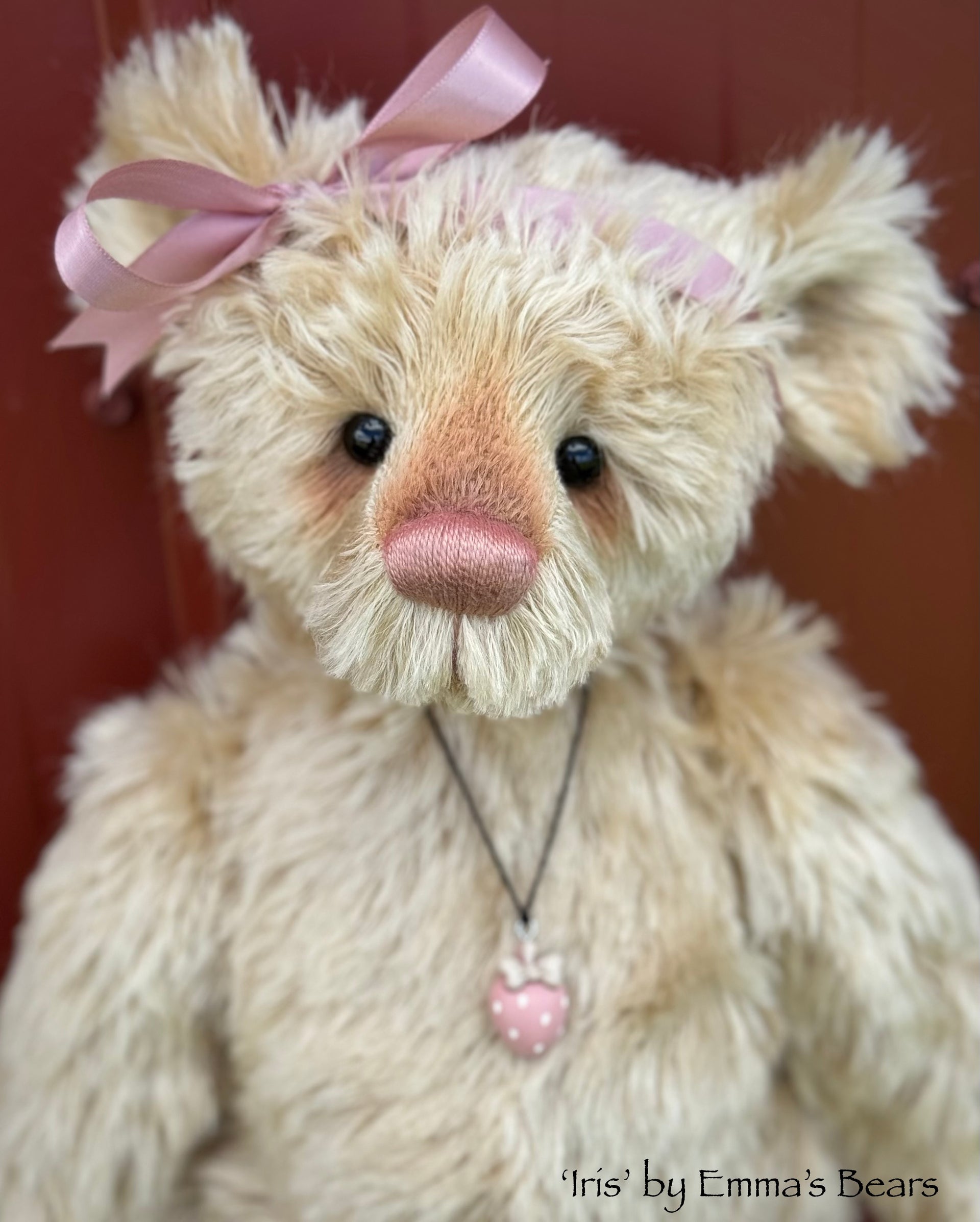 Iris - 17" mohair artist bear by Emma's Bears - OOAK