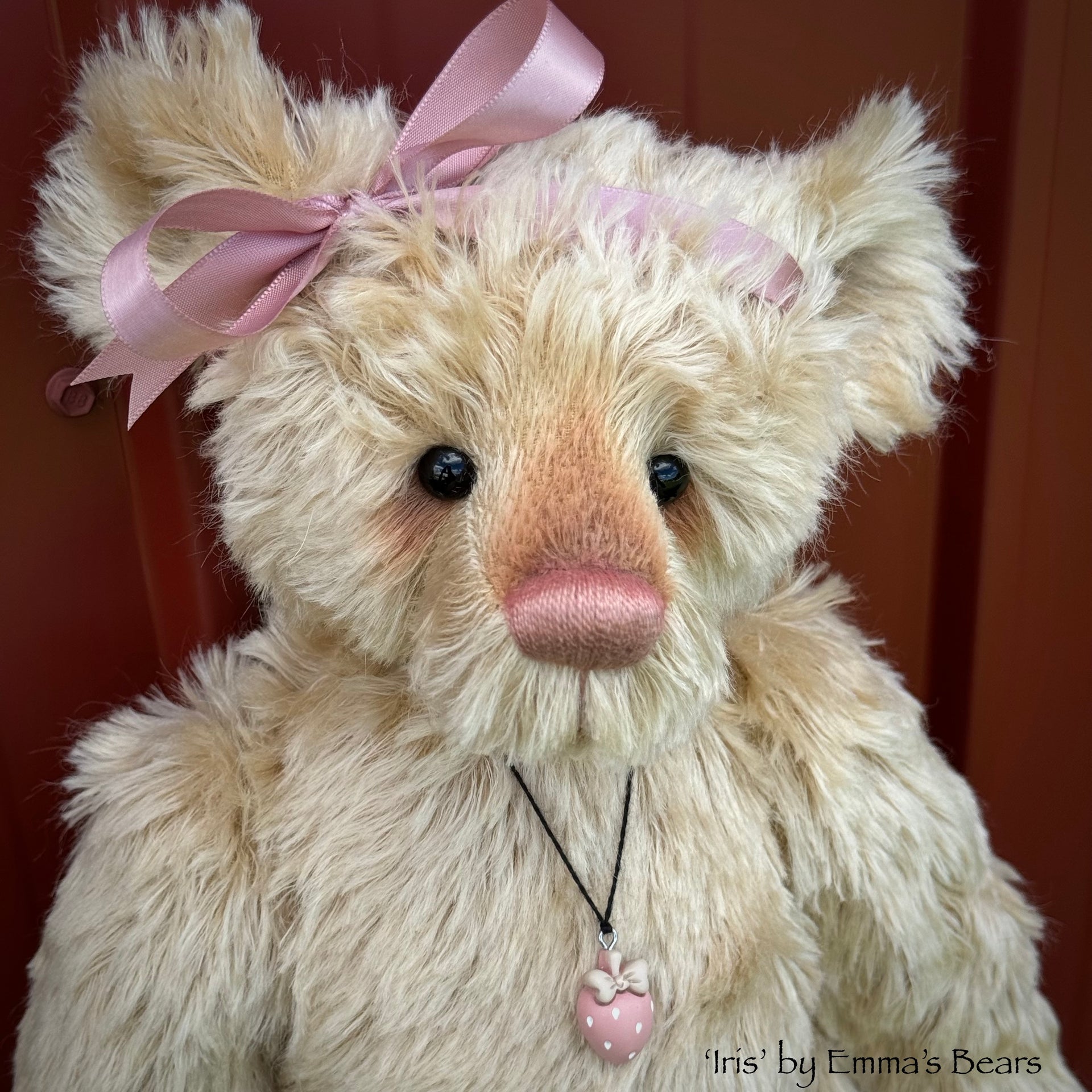 Iris - 17" mohair artist bear by Emma's Bears - OOAK