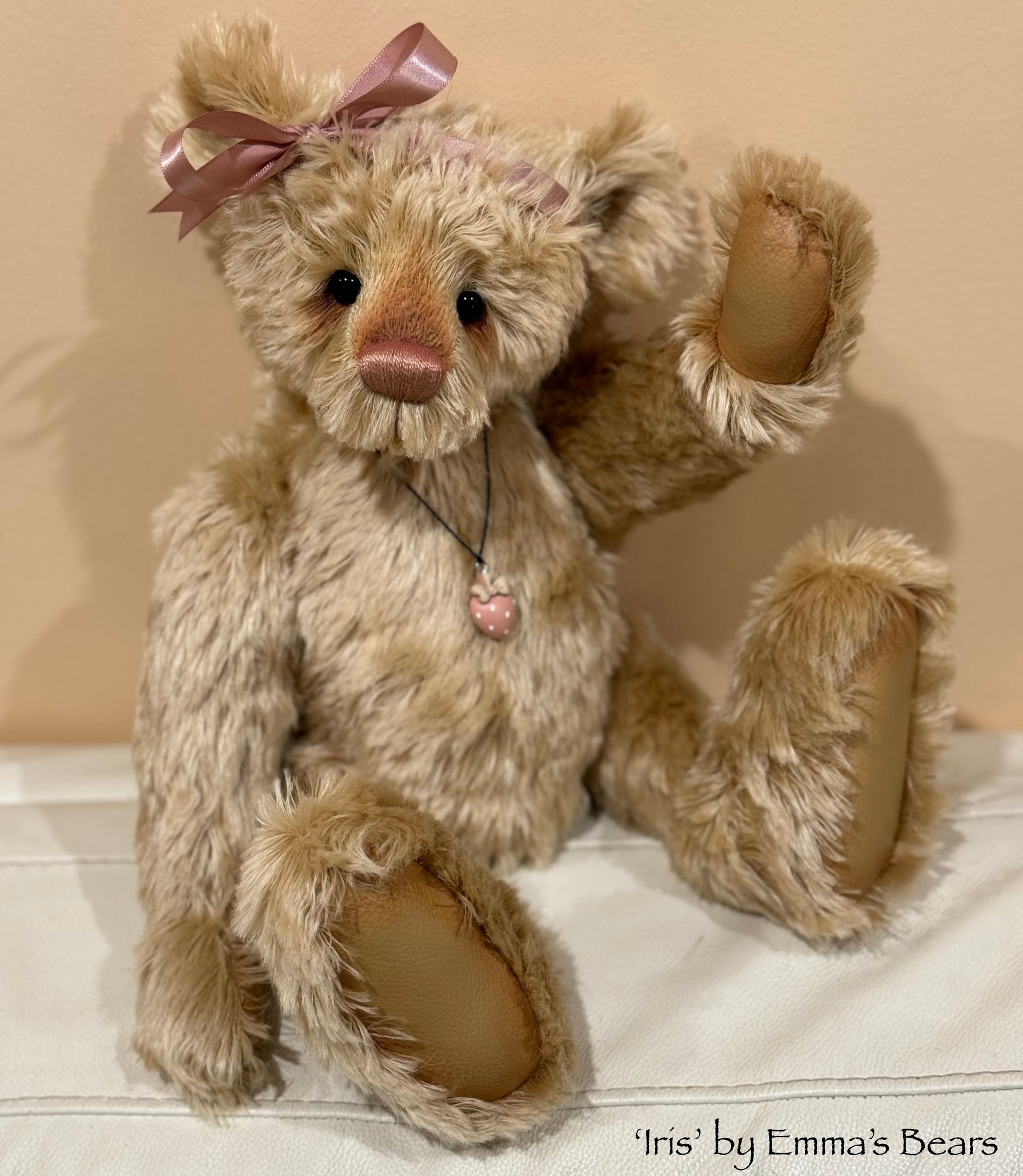Iris - 17" mohair artist bear by Emma's Bears - OOAK