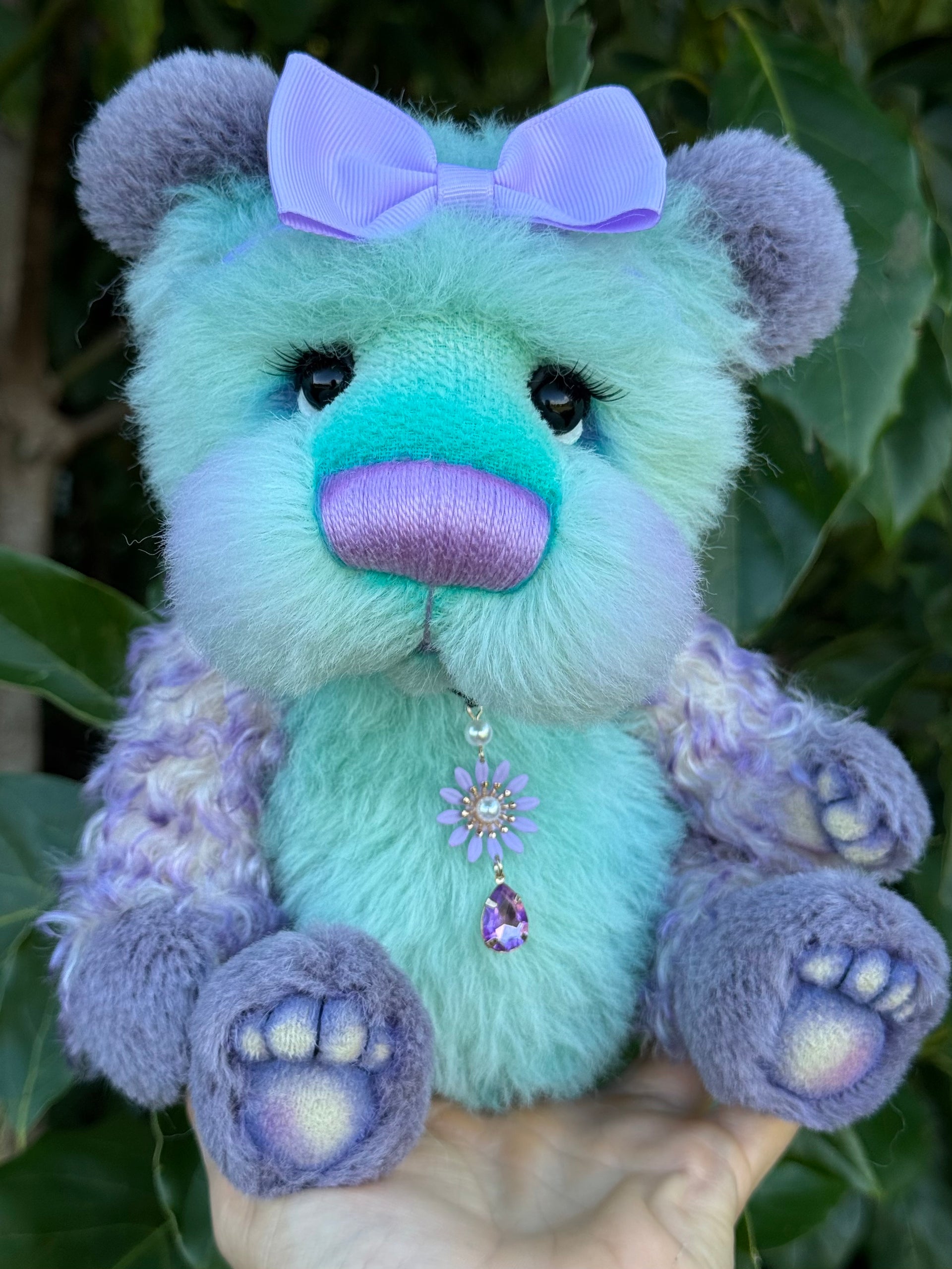 Miviane - 11" Mohair and Alpaca artist bear by Emma's Bears - OOAK