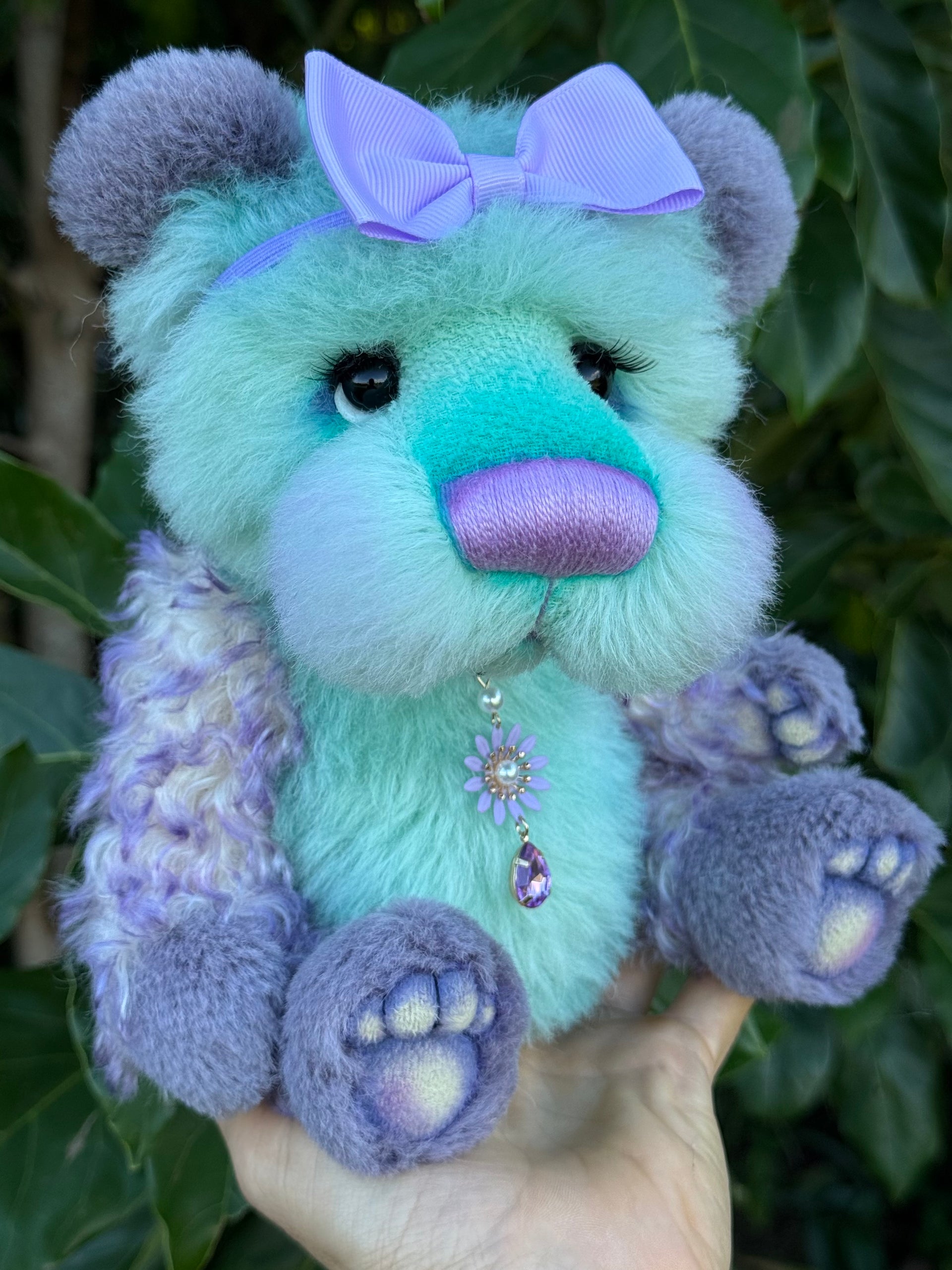Miviane - 11" Mohair and Alpaca artist bear by Emma's Bears - OOAK