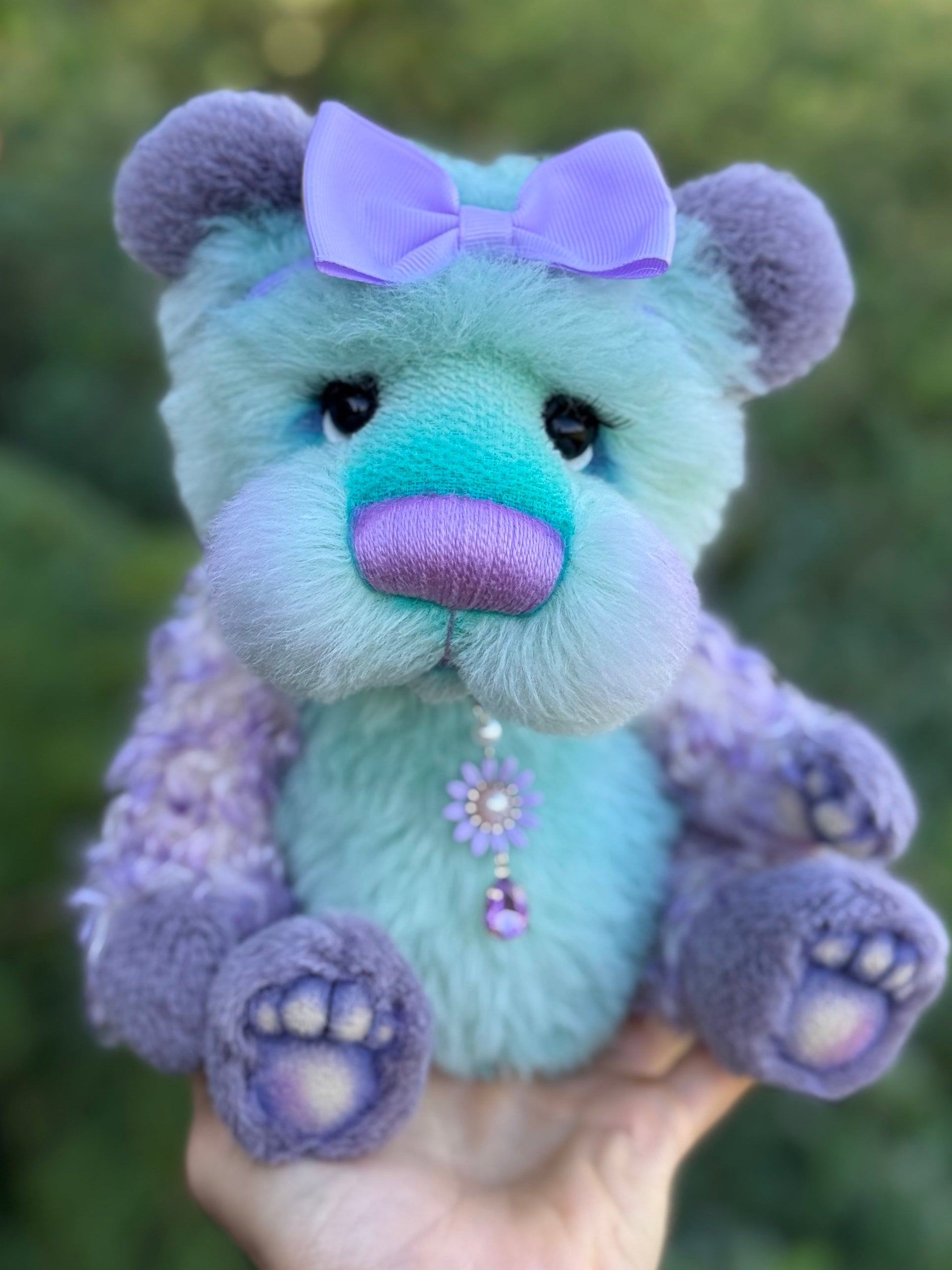 Miviane - 11" Mohair and Alpaca artist bear by Emma's Bears - OOAK