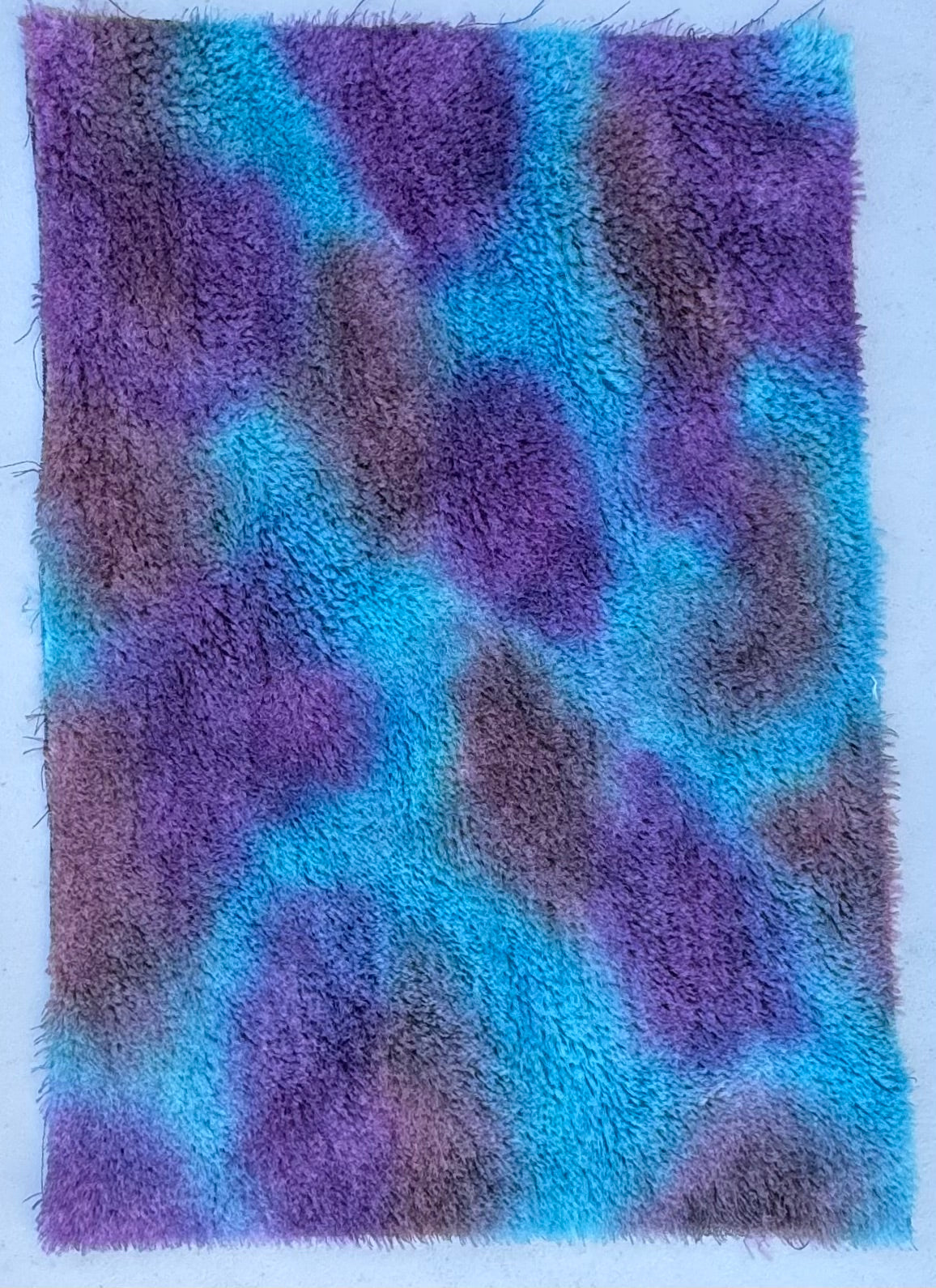 10mm Alpaca - Hand Dyed Enchanted Stream - Fat 1/8m - APR064