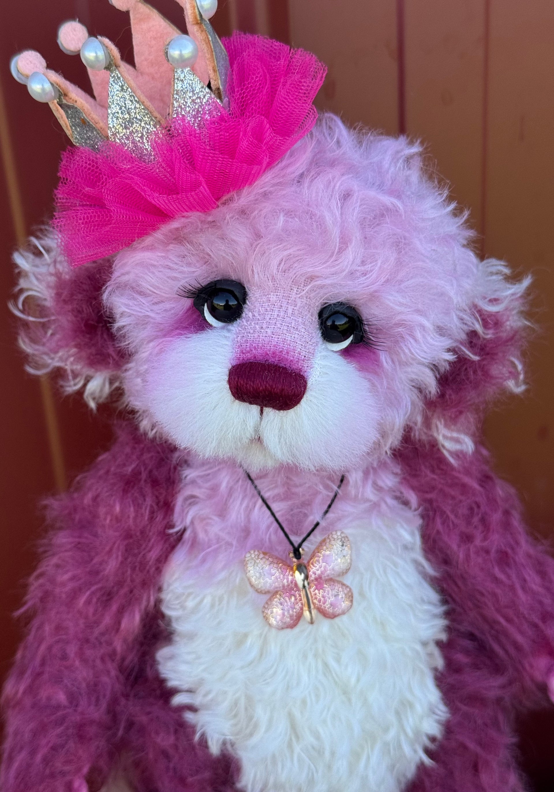 Sugardash - 12" Mohair artist bear by Emma's Bears - OOAK