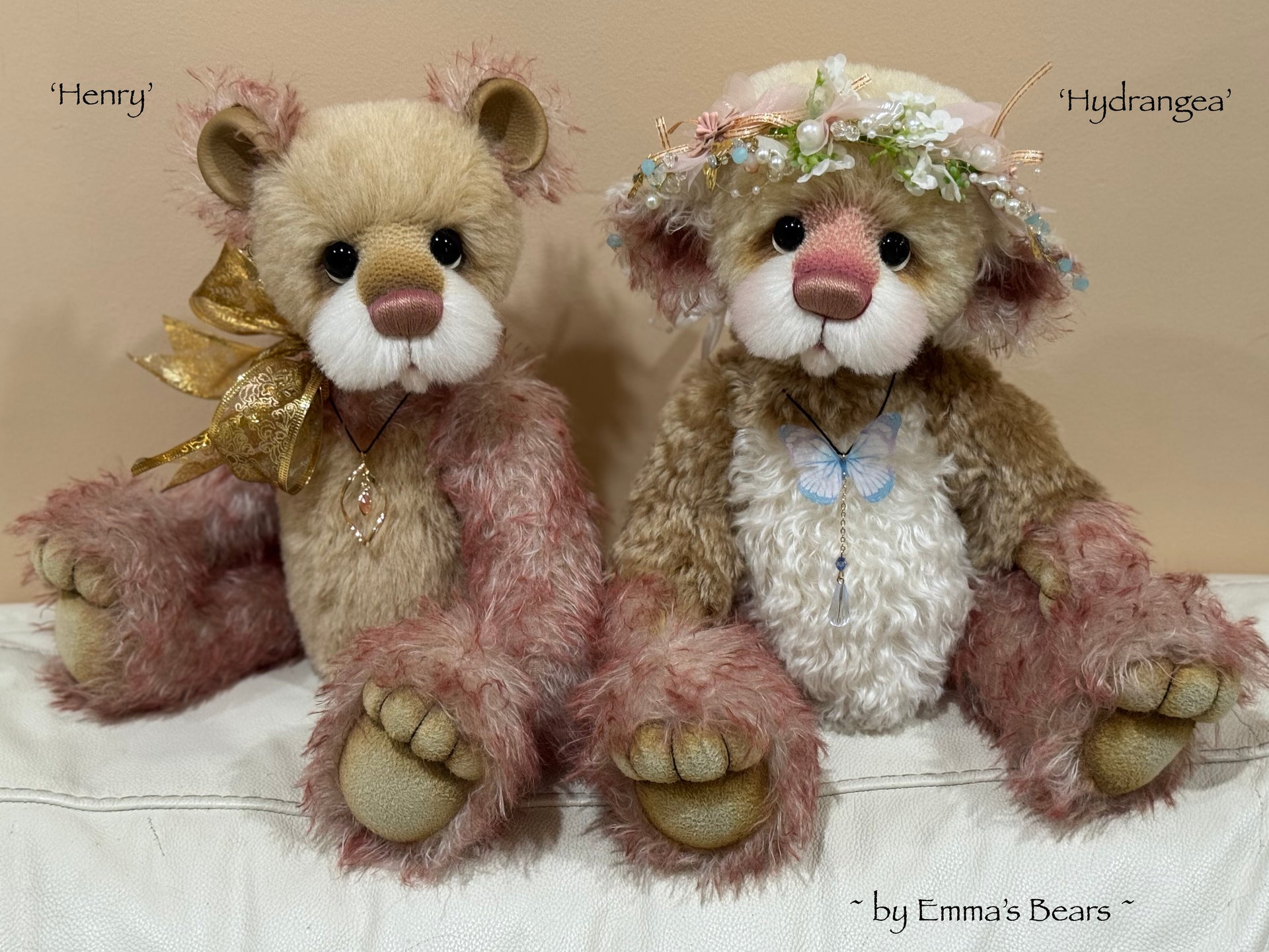 Henry - 14" Mohair artist bear by Emma's Bears - OOAK