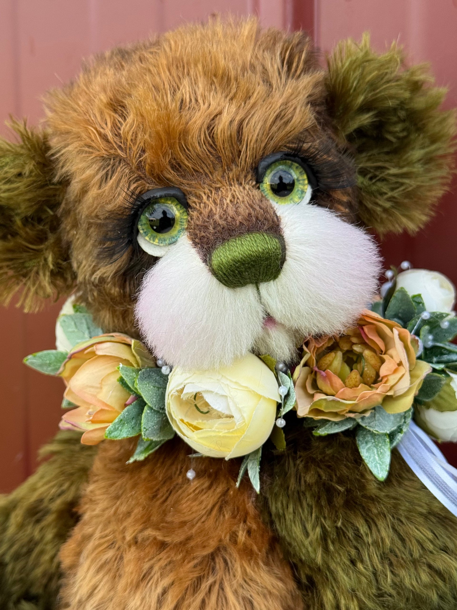 Miss Moss - 16" Mohair artist bear by Emma's Bears - OOAK