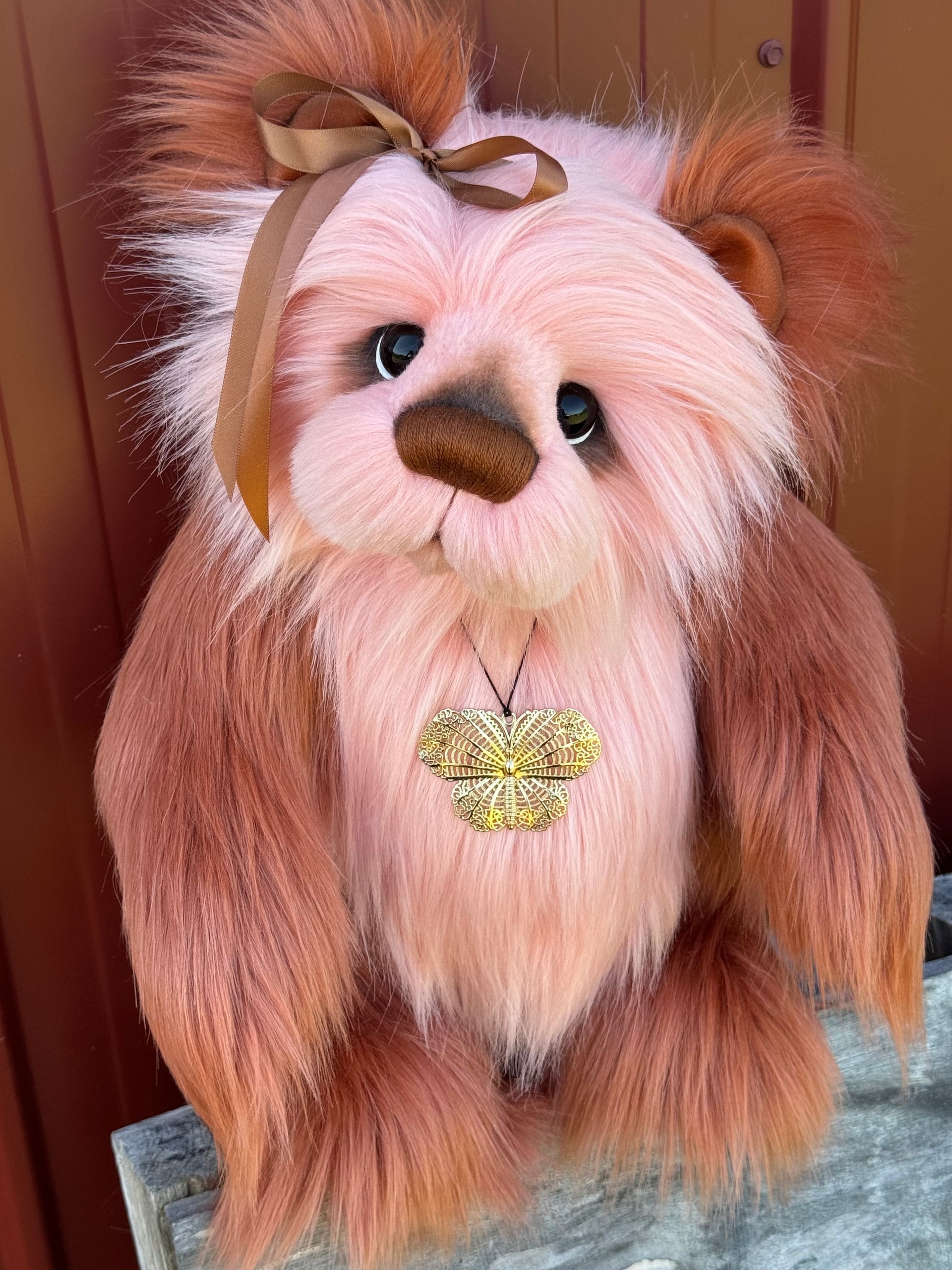 KITS - 18" Laurel Copperfall Faux Fur Bear