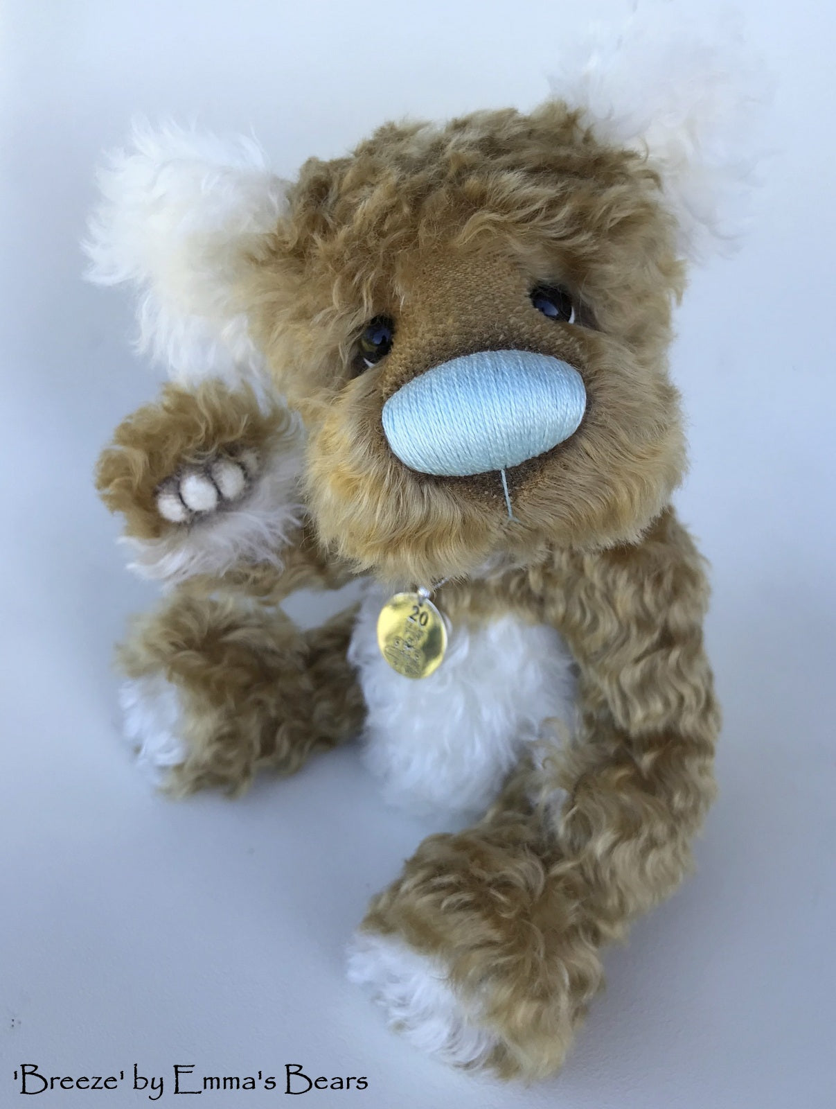 Breeze - 20 Years of Emma's Bears Commemorative Teddy - OOAK in a series