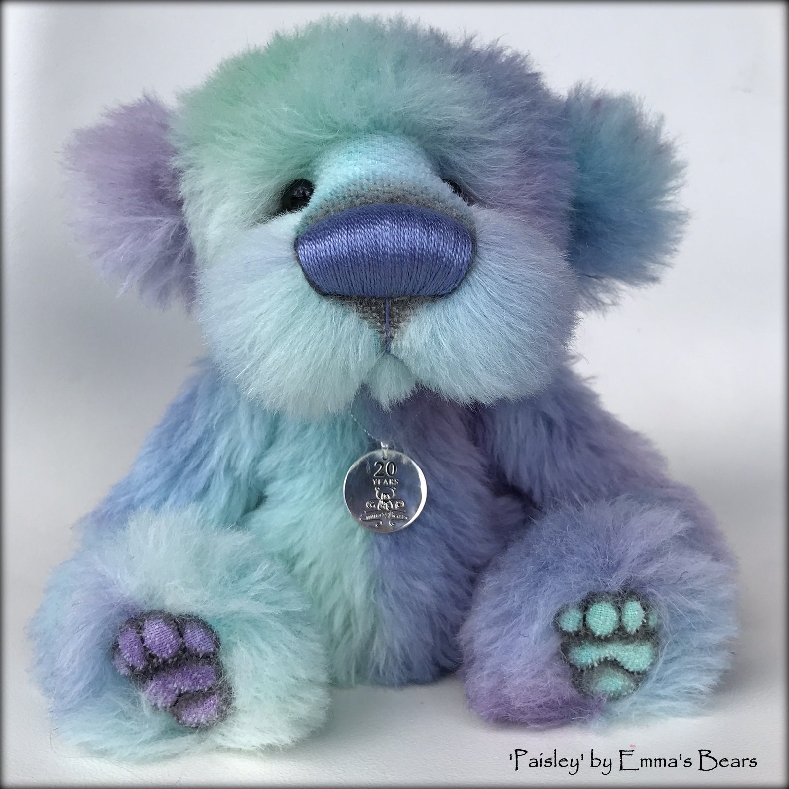 Paisley - 20 Years of Emma's Bears Commemorative Teddy - OOAK in a series