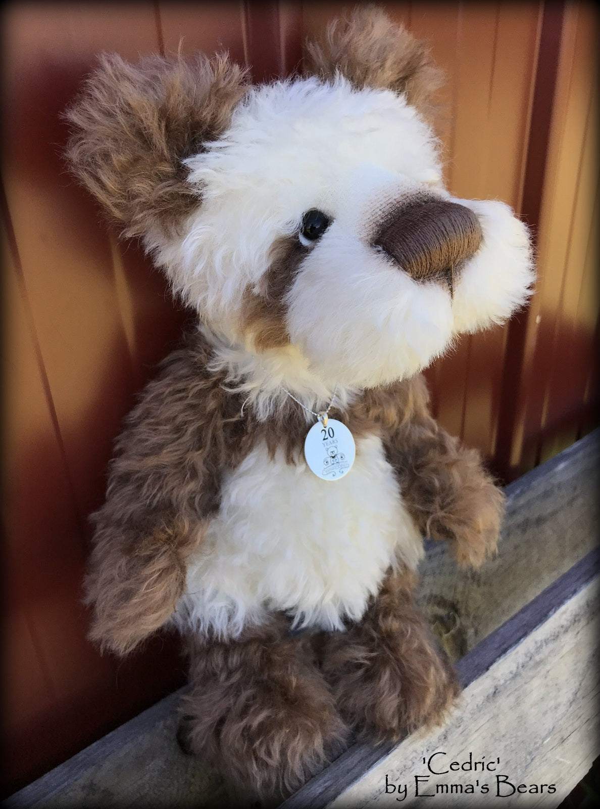 Cedric - 20 Years of Emma's Bears Commemorative Teddy - OOAK in a series