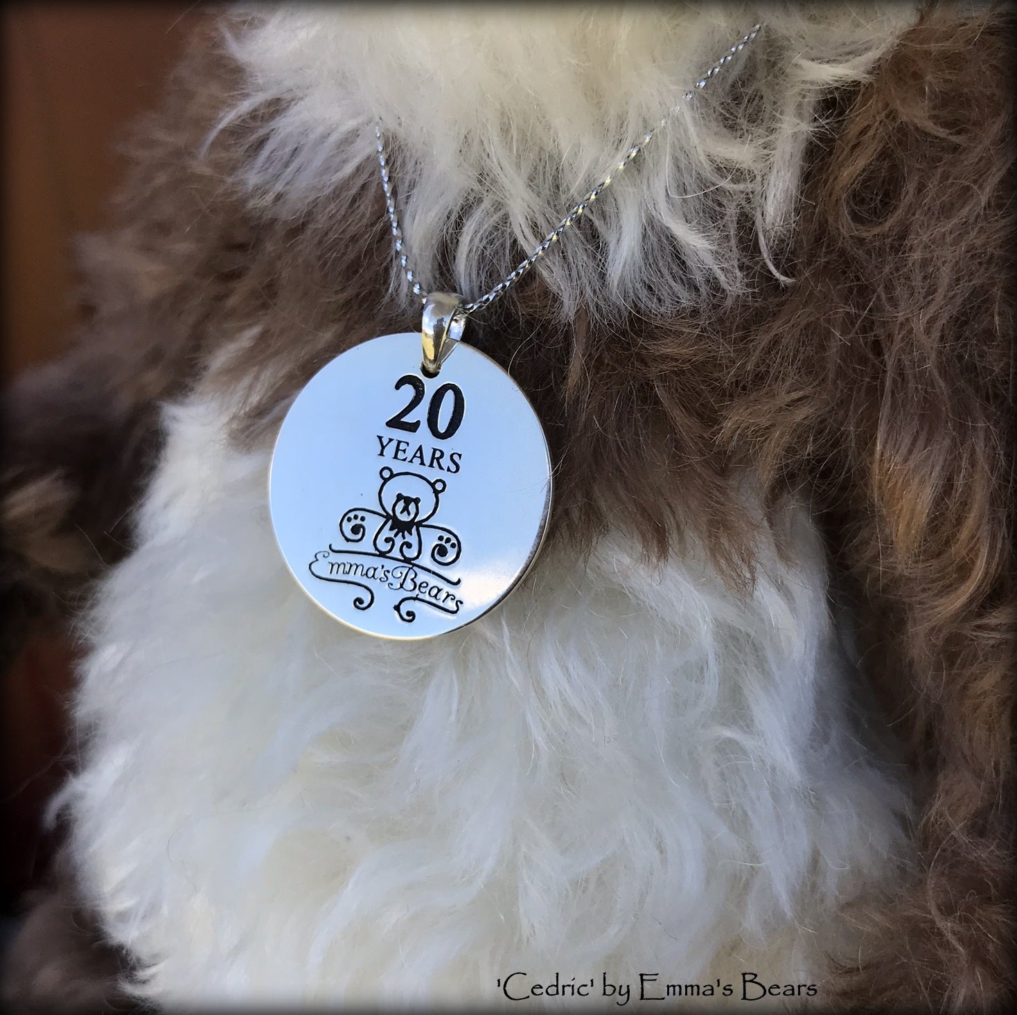 Cedric - 20 Years of Emma's Bears Commemorative Teddy - OOAK in a series