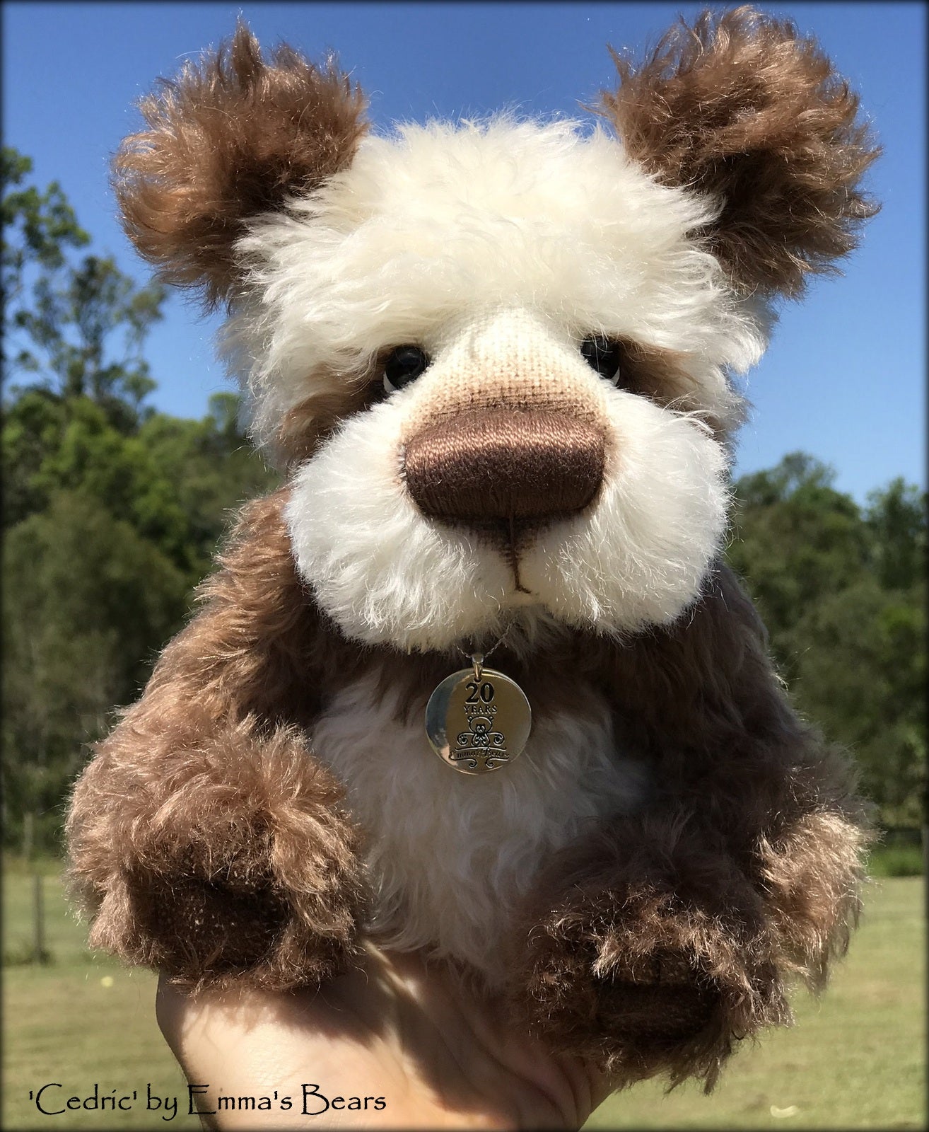 Cedric - 20 Years of Emma's Bears Commemorative Teddy - OOAK in a series