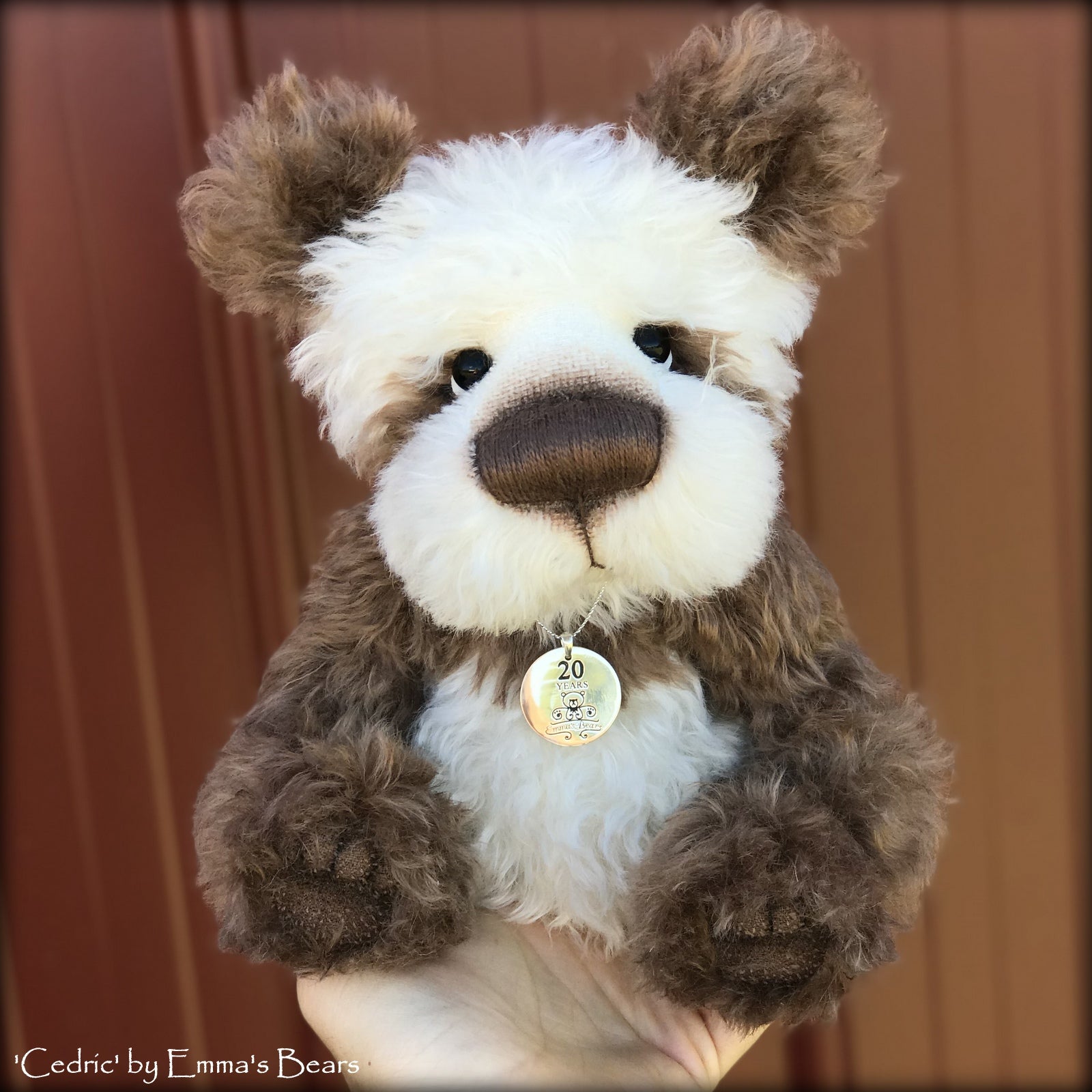 Cedric - 20 Years of Emma's Bears Commemorative Teddy - OOAK in a series