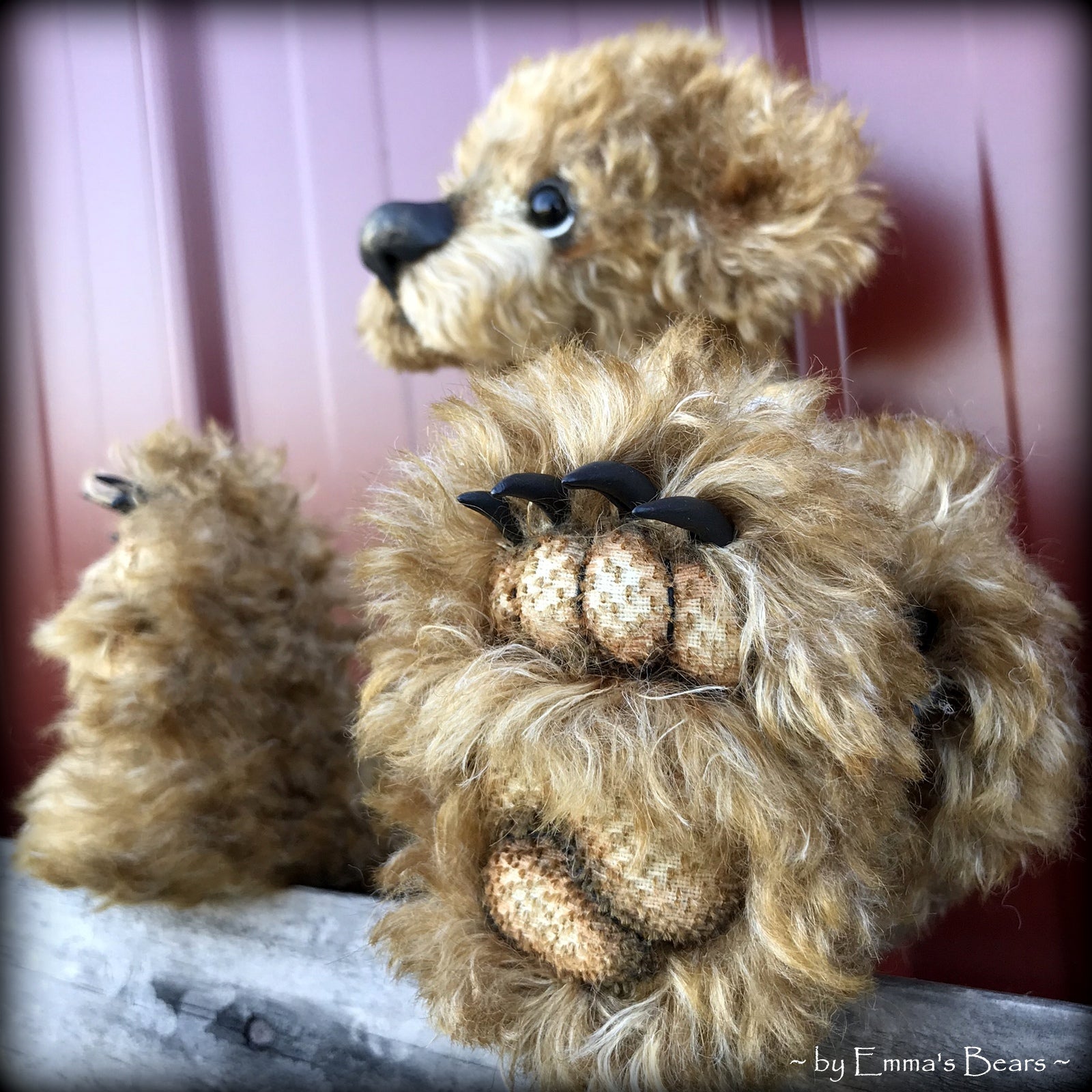 Dior - 11" mohair/viscose Artist Bear by Emma's Bears - OOAK