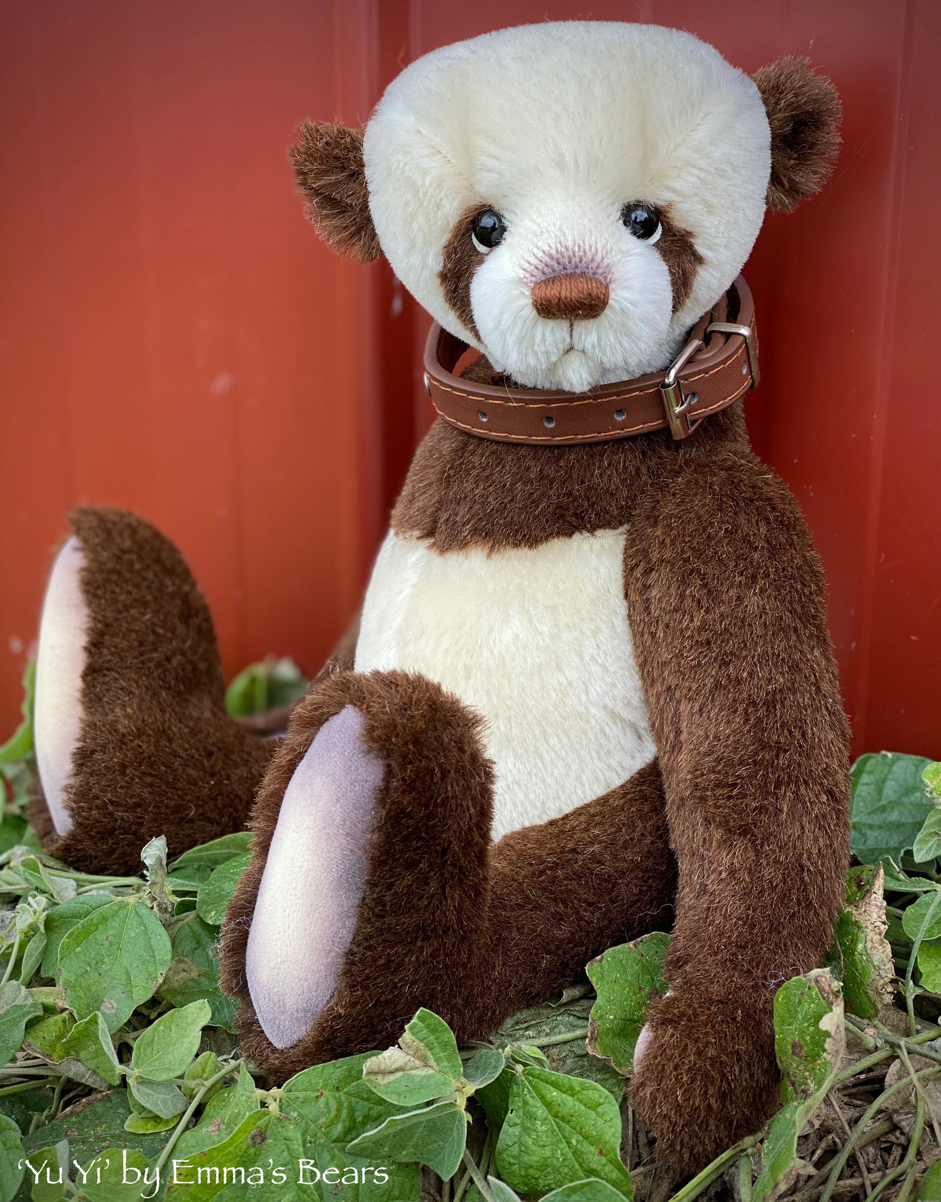 Yu Yi - 12" mohair artist panda bear - OOAK by Emma's Bears