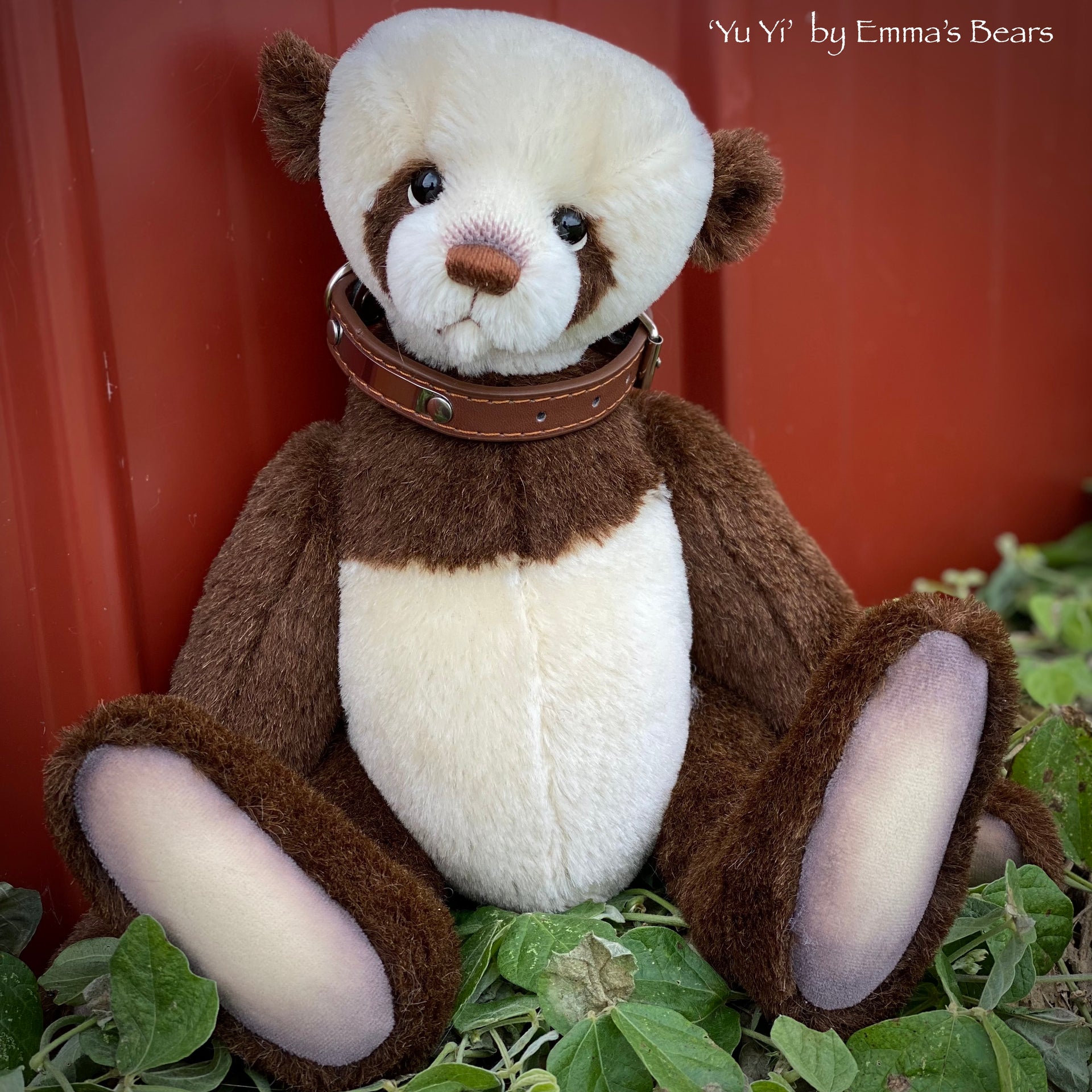 Yu Yi - 12" mohair artist panda bear - OOAK by Emma's Bears
