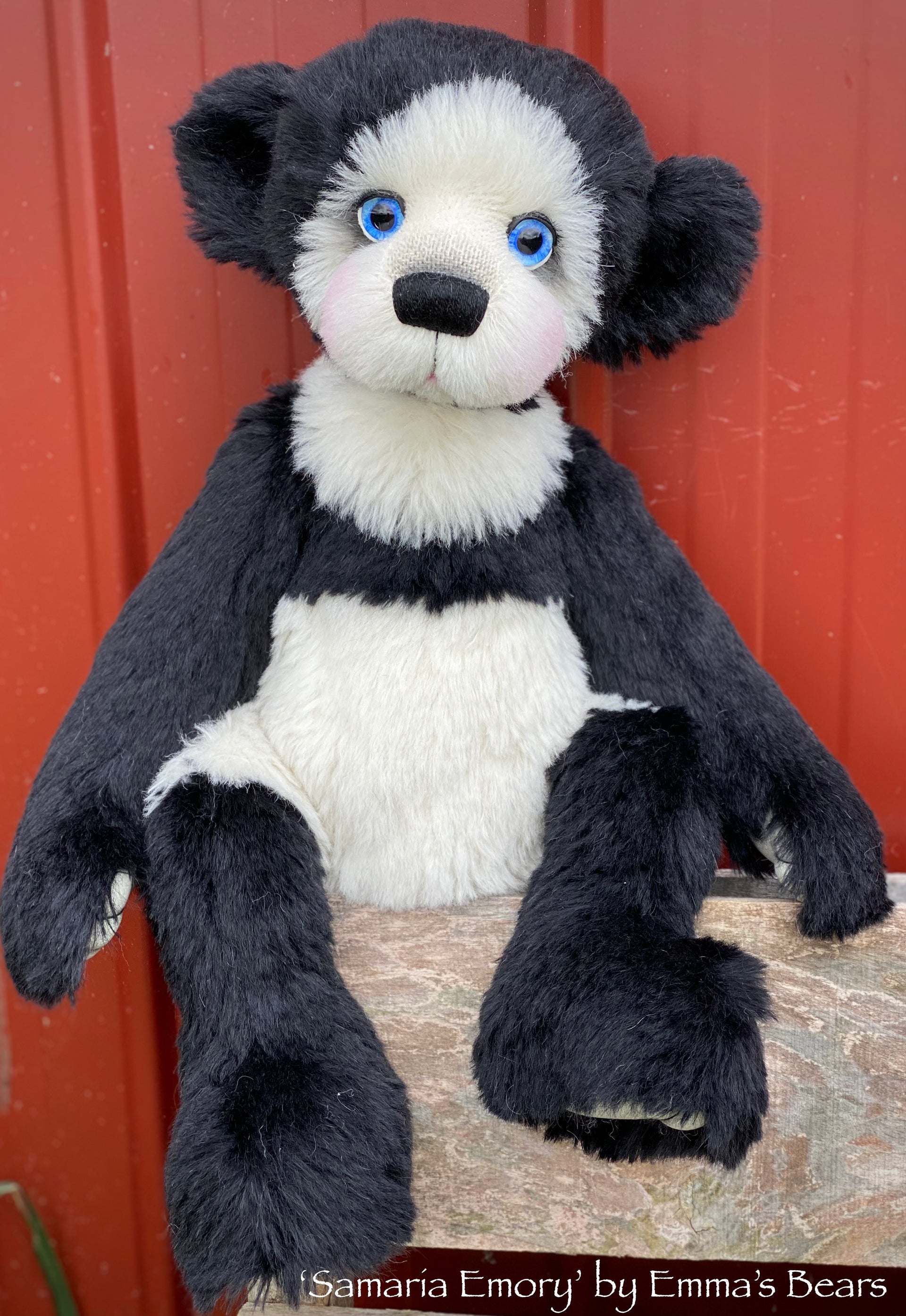 Samaria Emory - 21" Alpaca and Mohair Toddler Artist Bear by Emma's Bears - OOAK