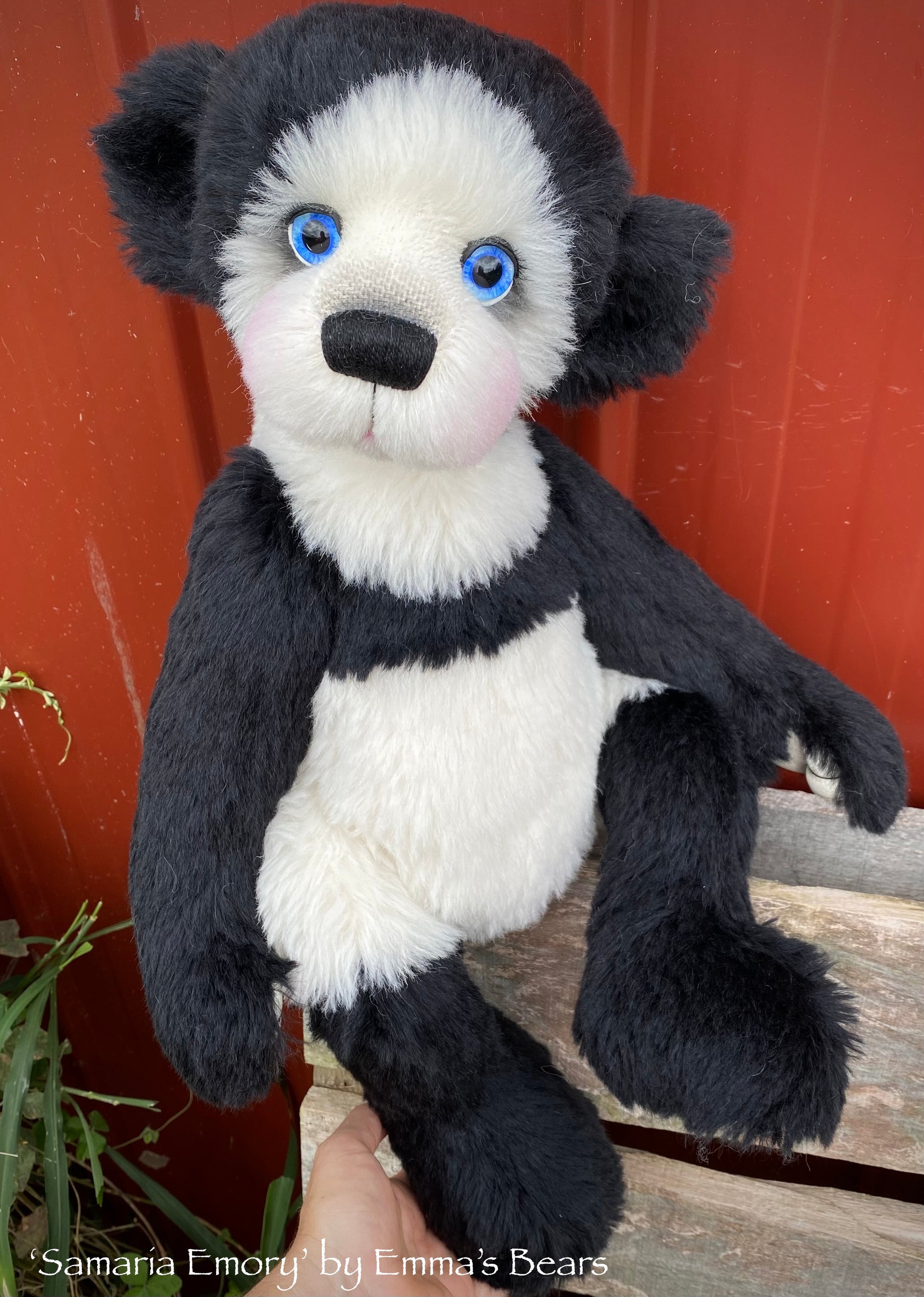 Samaria Emory - 21" Alpaca and Mohair Toddler Artist Bear by Emma's Bears - OOAK