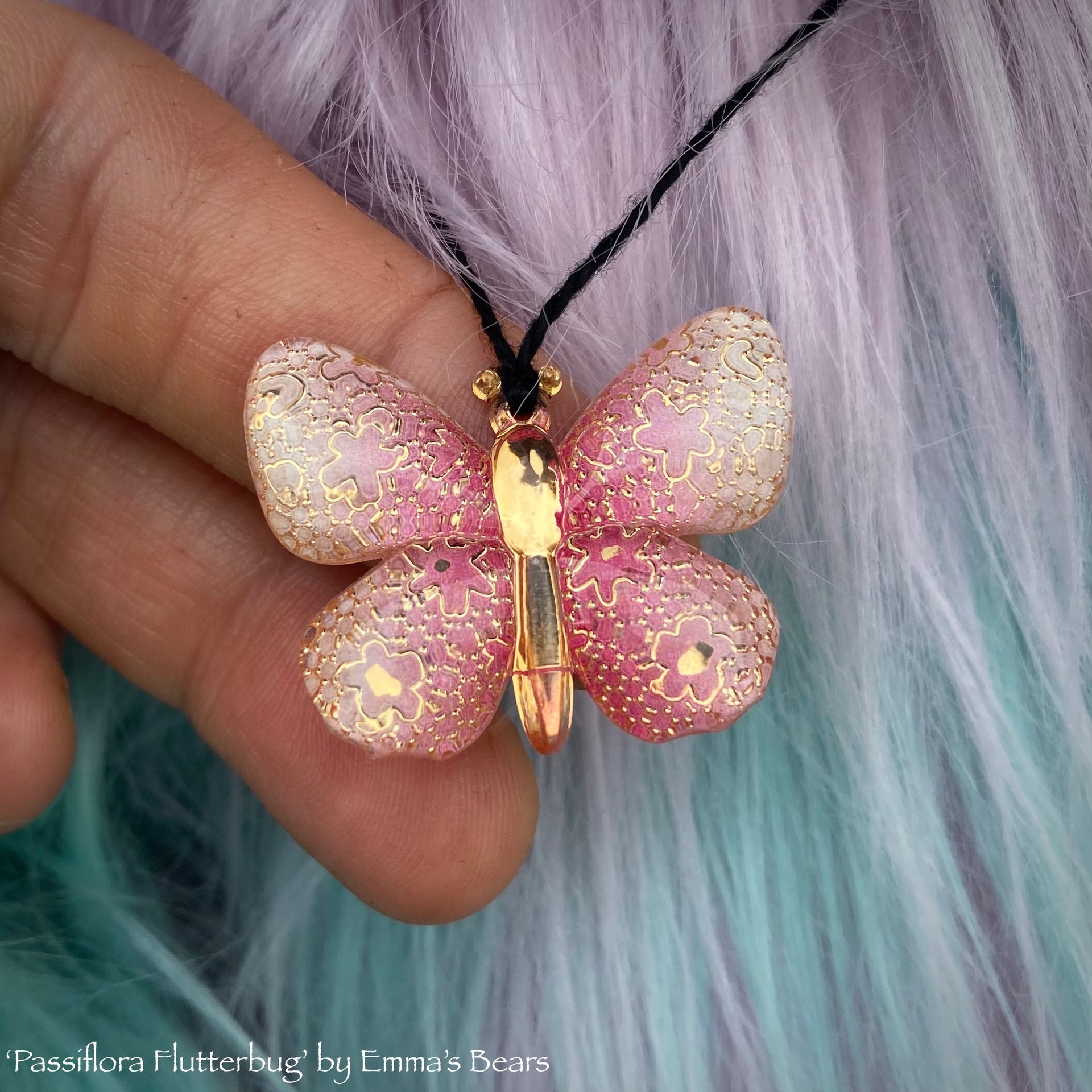KITS - 15" Passiflora Flutterbug faux fur bear