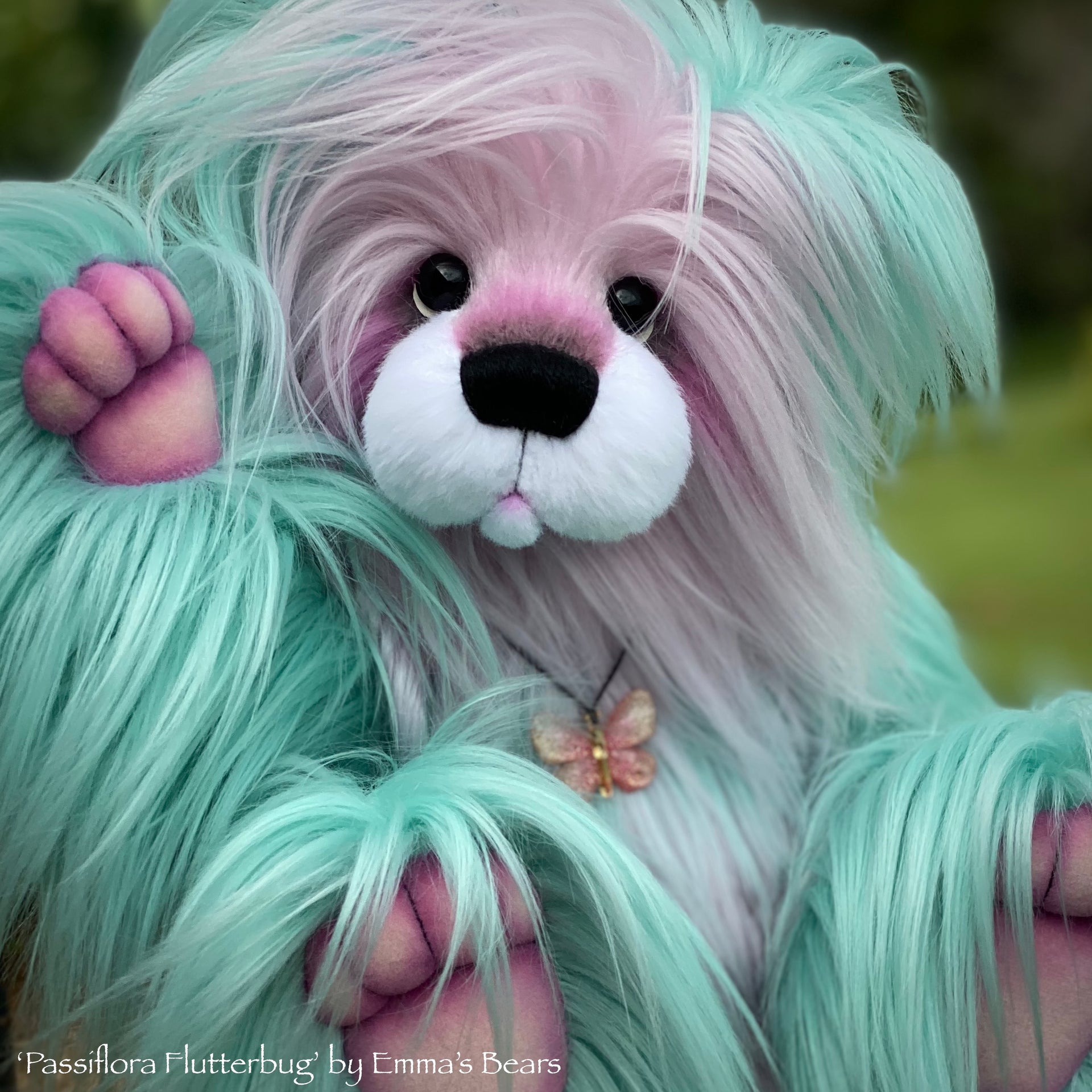 KITS - 15" Passiflora Flutterbug faux fur bear