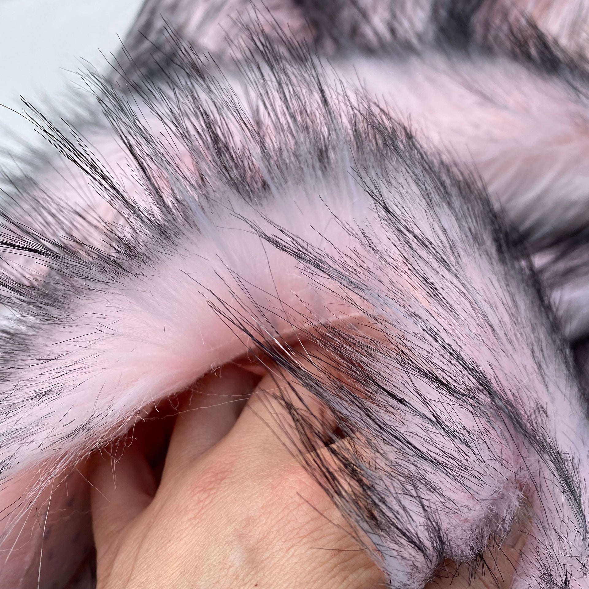 KIT - 21" Faux Fur Orchid Bunny