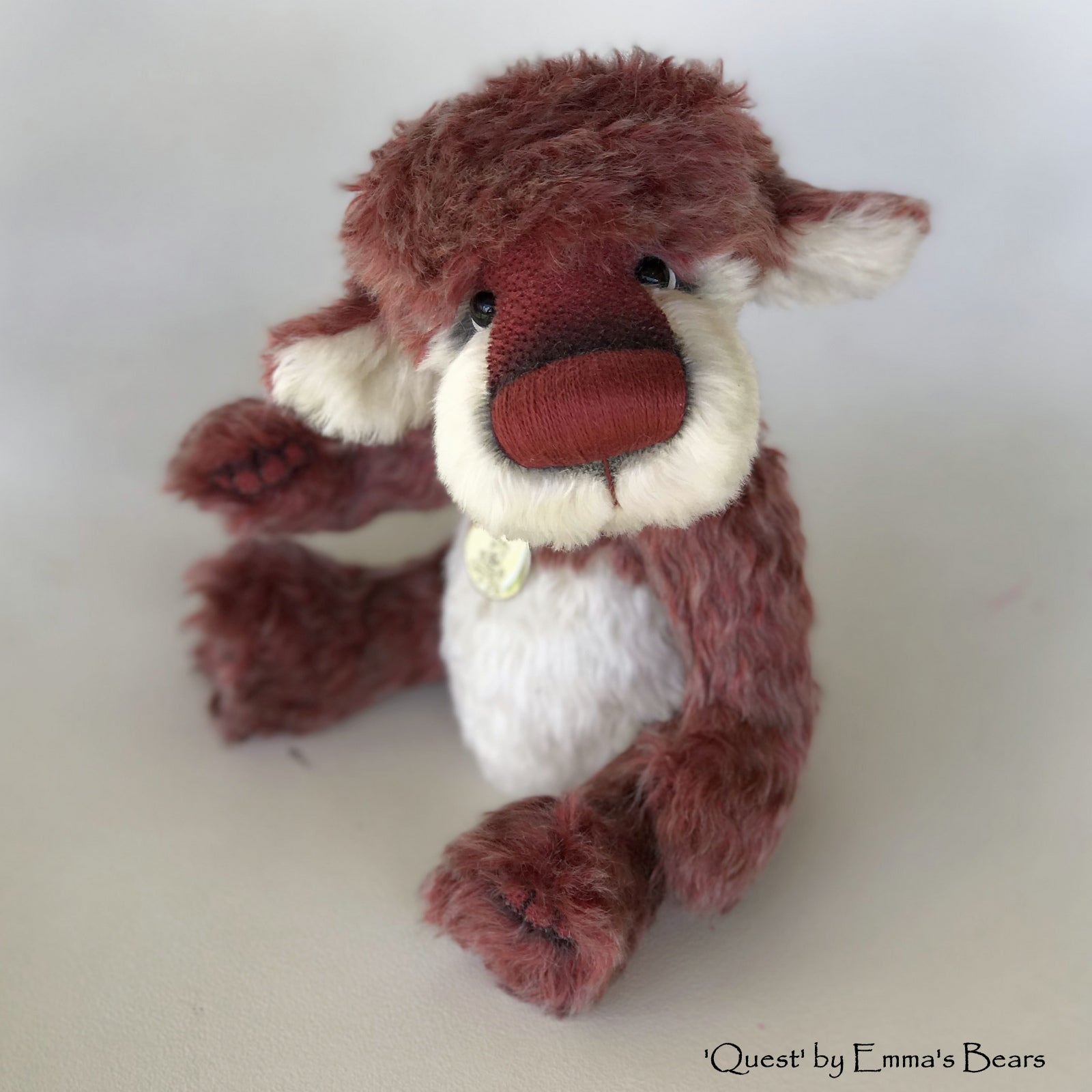 Quest - 20 Years of Emma's Bears Commemorative Teddy - OOAK in a series