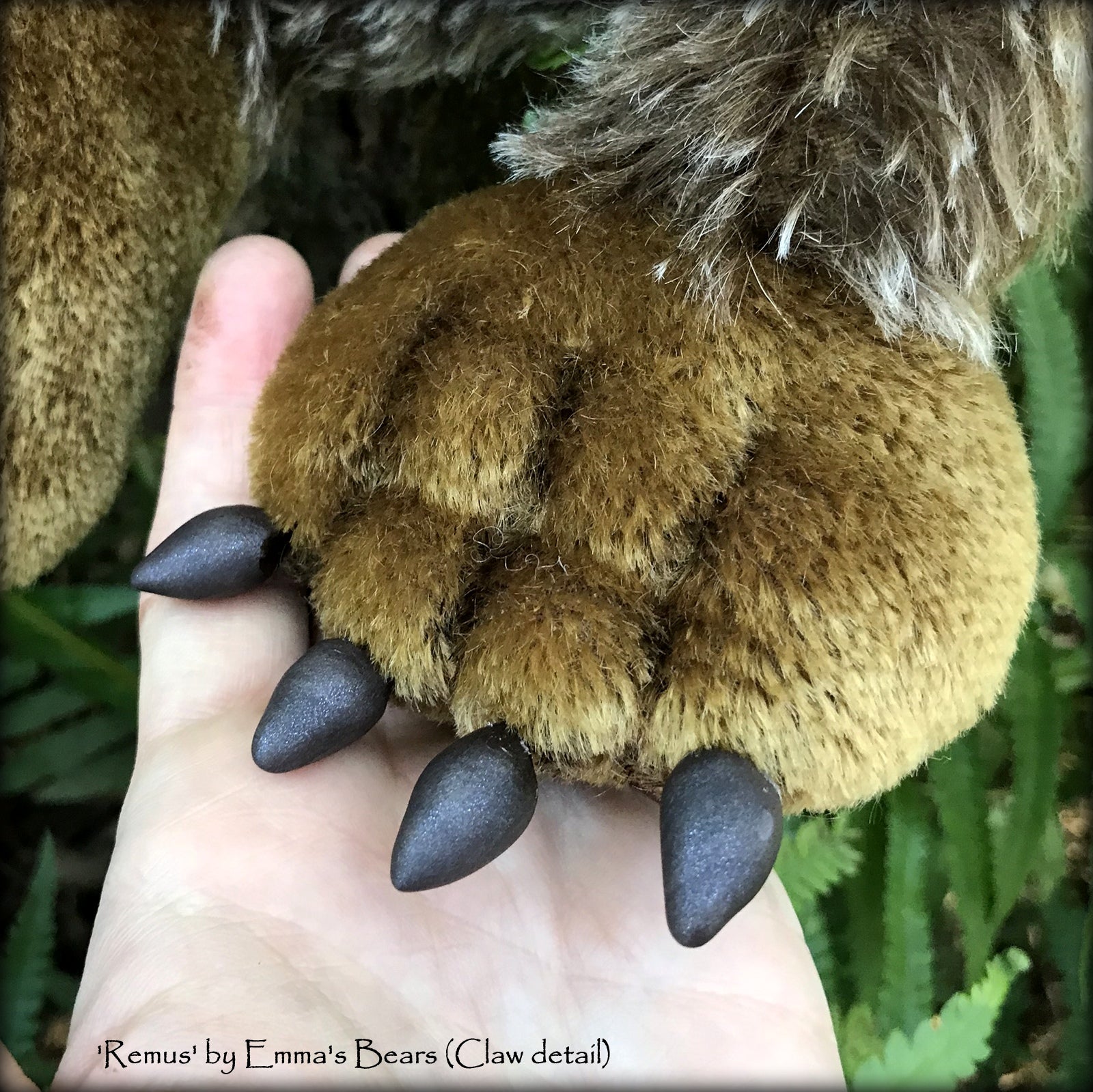 Remus - 18" mohair werewolf soft sculpture - OOAK by Emma's Bears