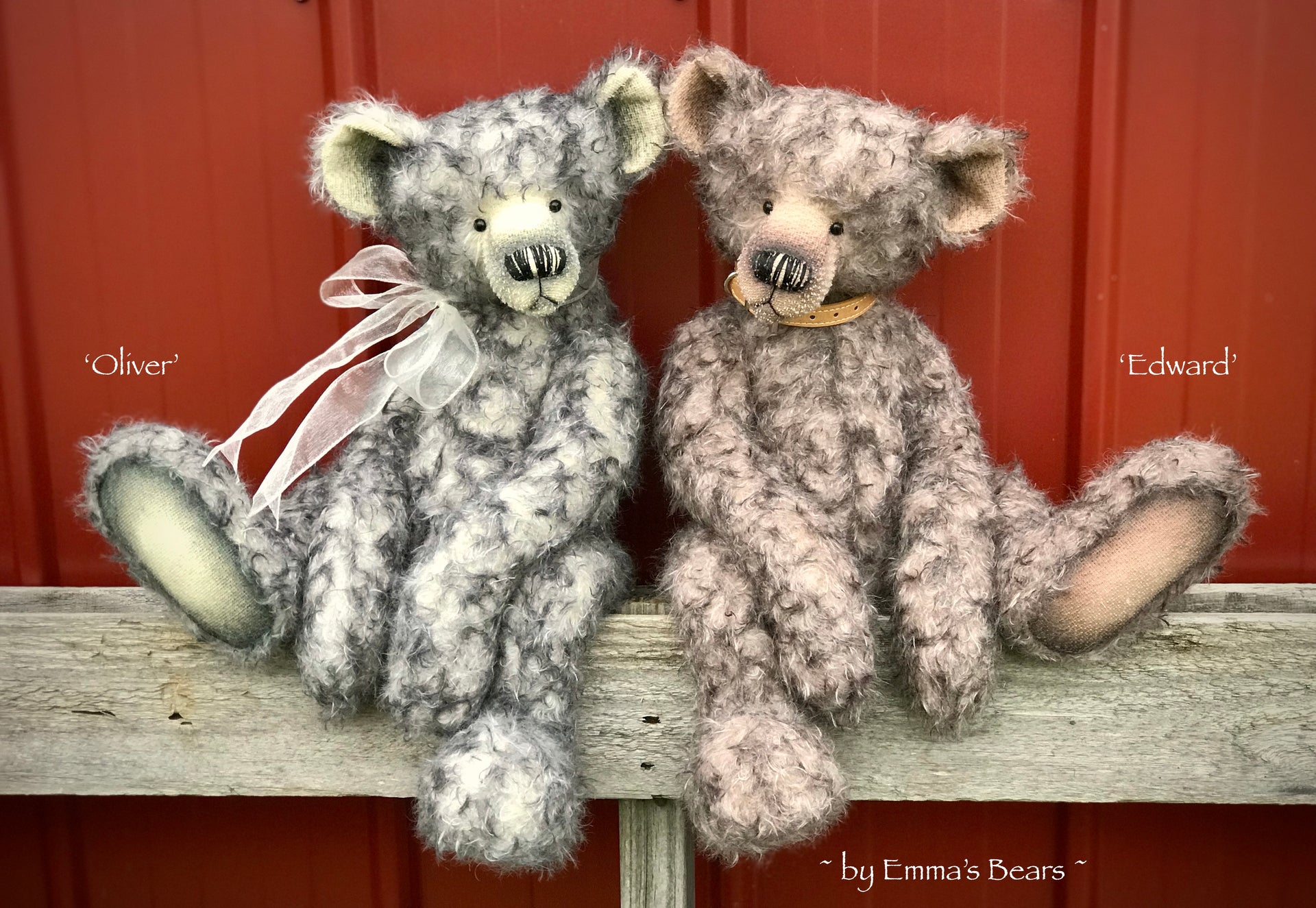 Edward - 20" mohair artist bear by Emmas Bears - OOAK