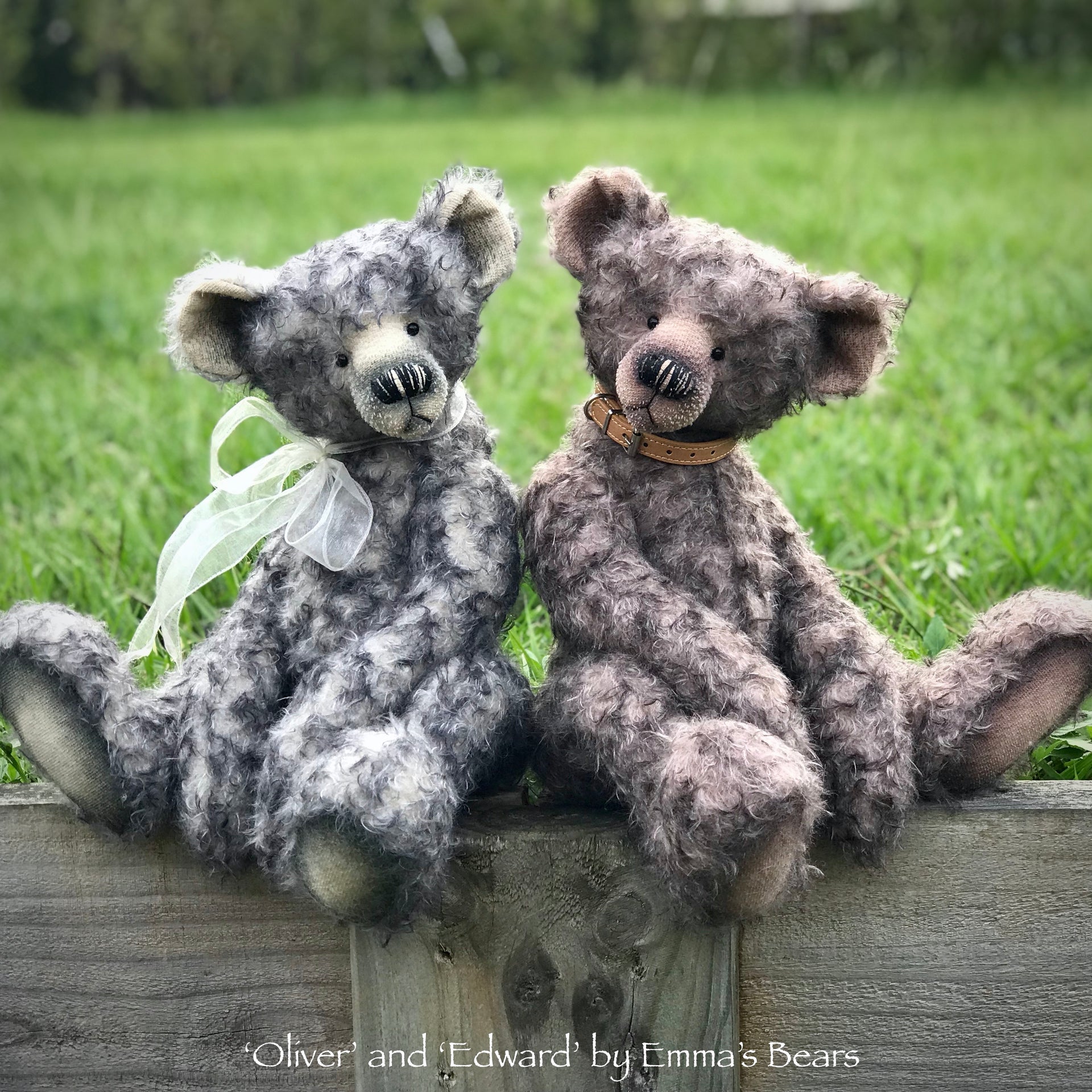 Edward - 20" mohair artist bear by Emmas Bears - OOAK
