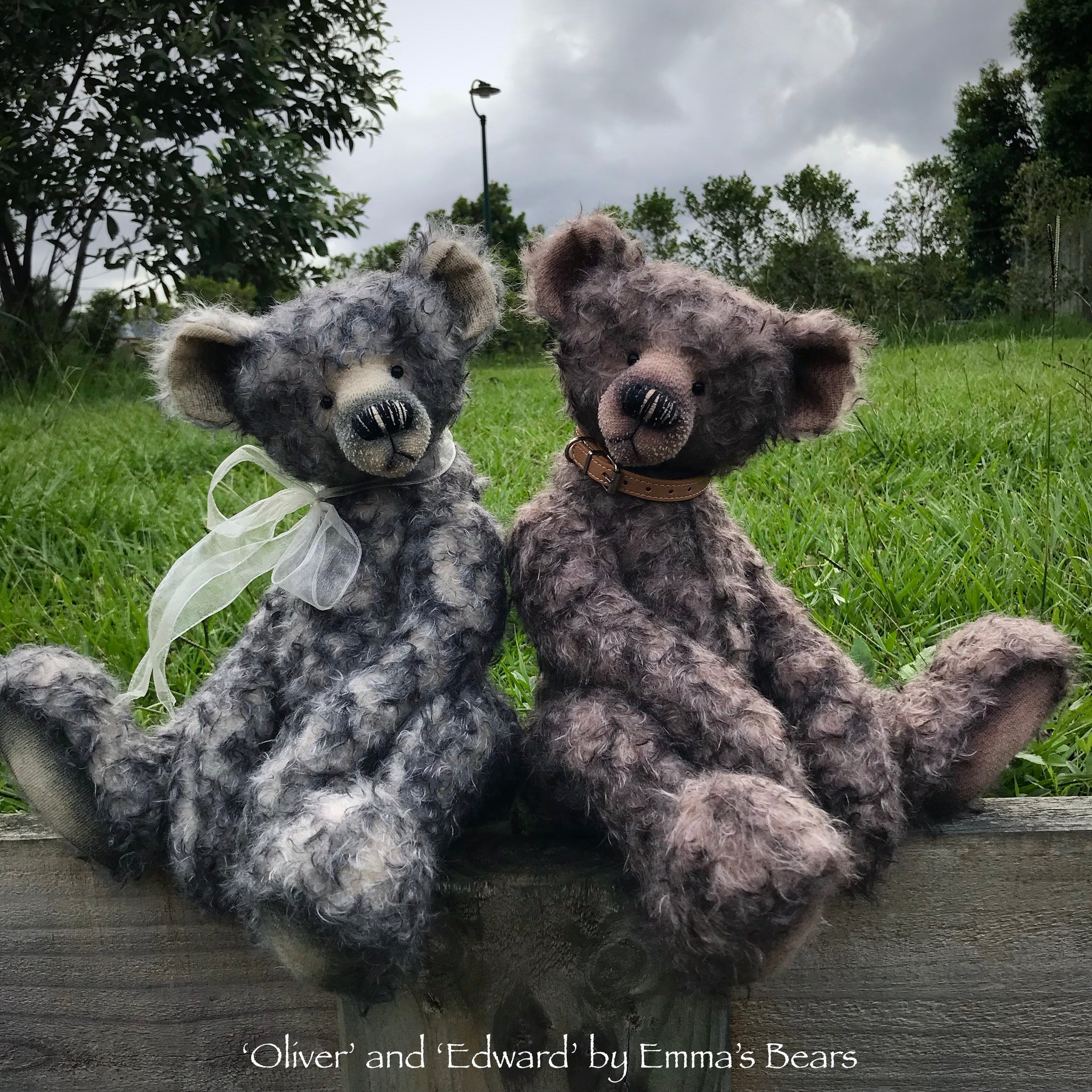 Edward - 20" mohair artist bear by Emmas Bears - OOAK