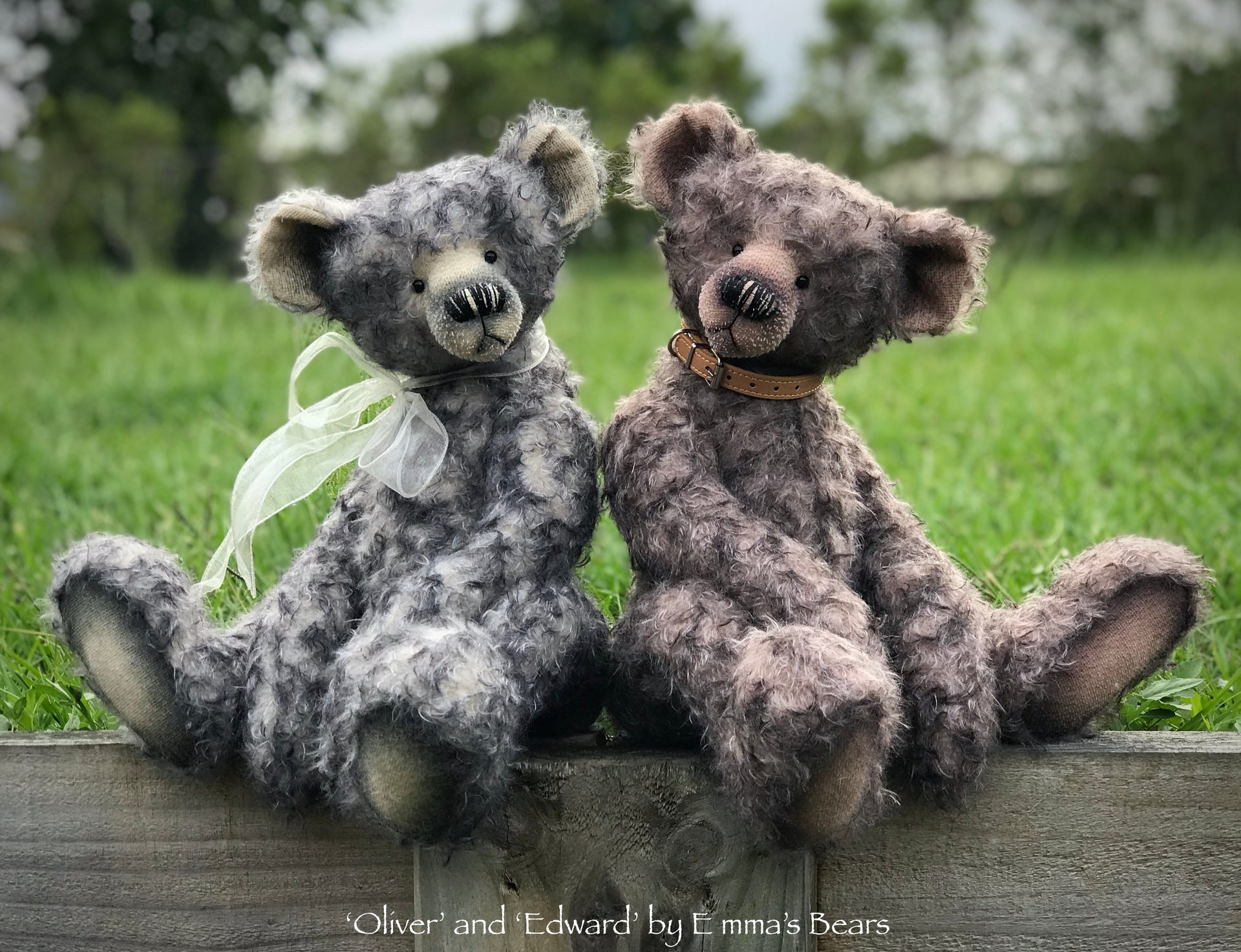 Edward - 20" mohair artist bear by Emmas Bears - OOAK