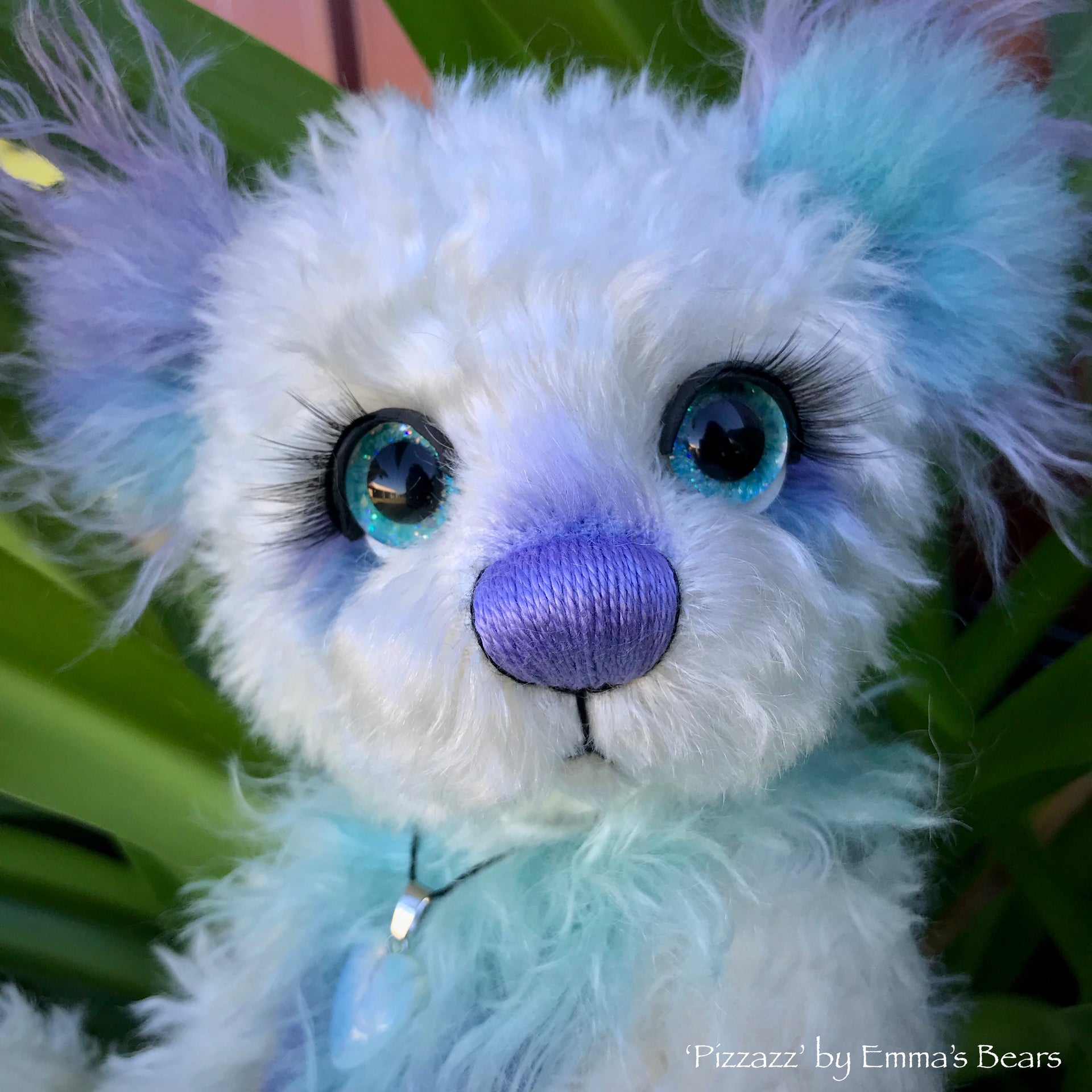 Pizzazz - 12" Alpaca and Mohair Artist Bear by Emma's Bears - OOAK