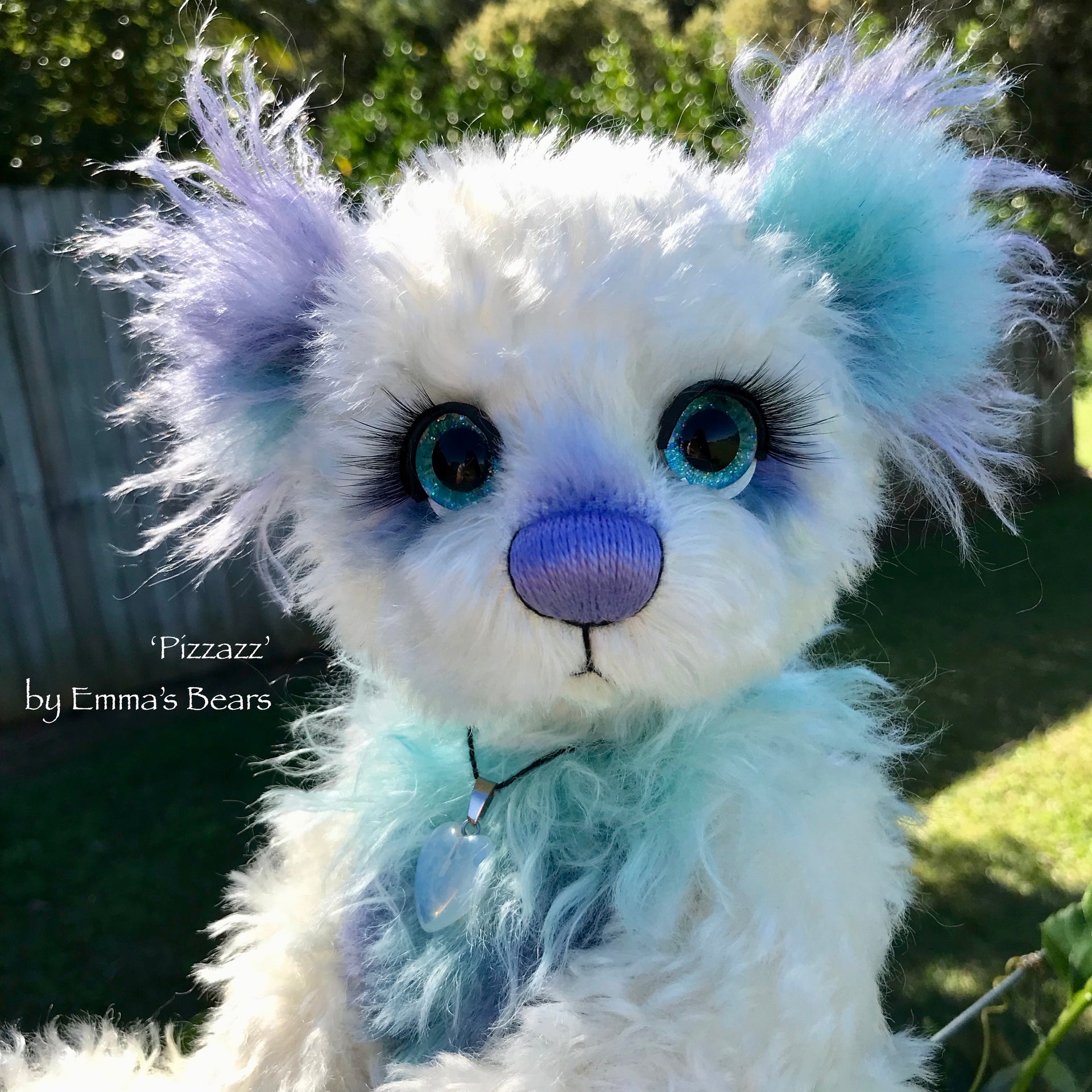 Pizzazz - 12" Alpaca and Mohair Artist Bear by Emma's Bears - OOAK