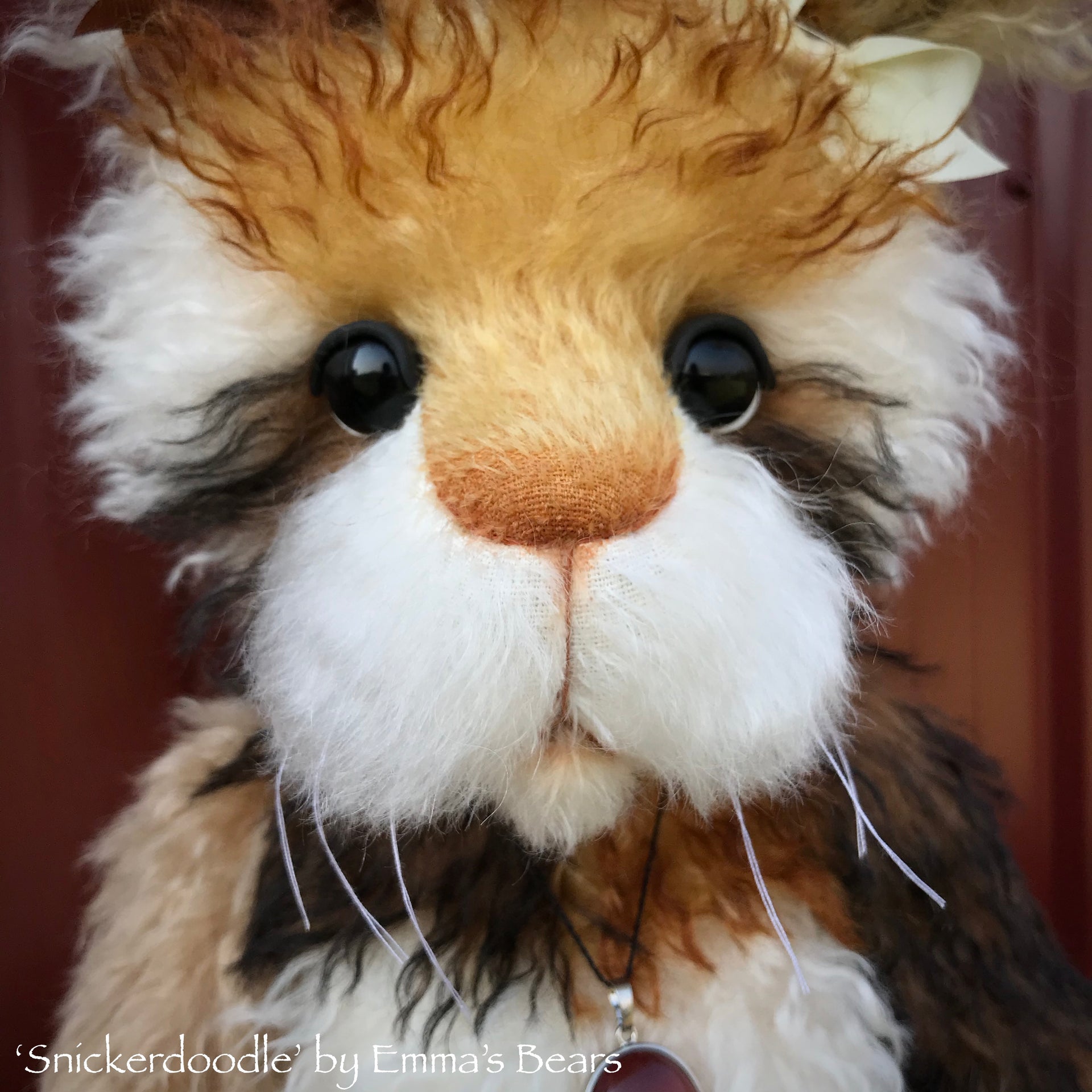 Snickerdoodle - 17" Mohair artist bunny by Emma's Bears - OOAK
