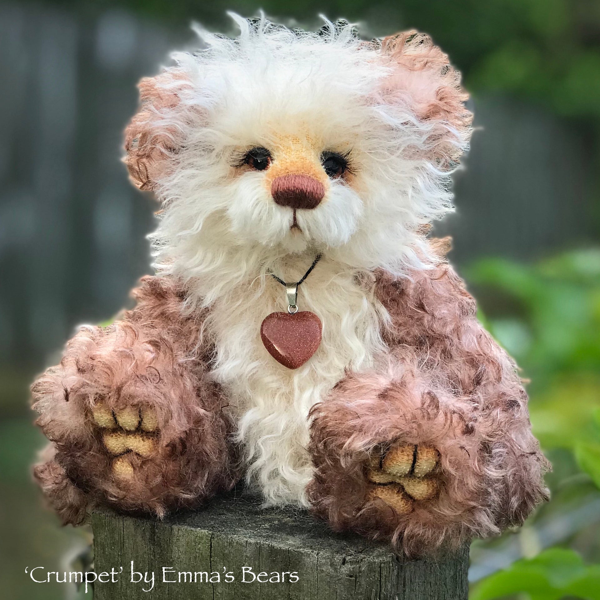 Crumpet - 8" Mohair Artist Bear by Emma's Bears - OOAK