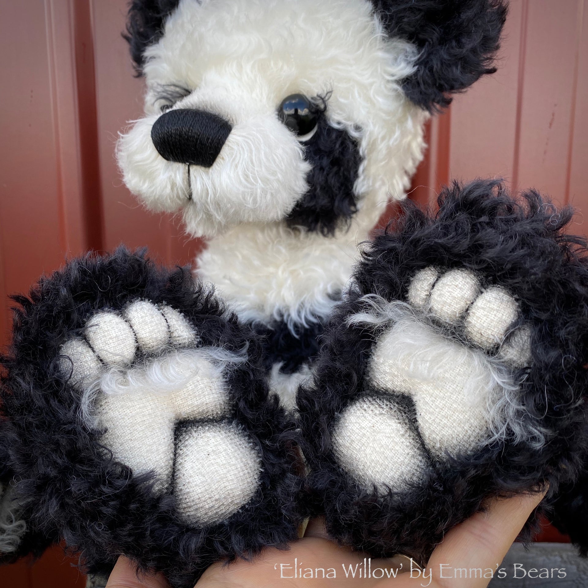 Eliana Willow - 18" Baby Artist Bear by Emma's Bears - OOAK