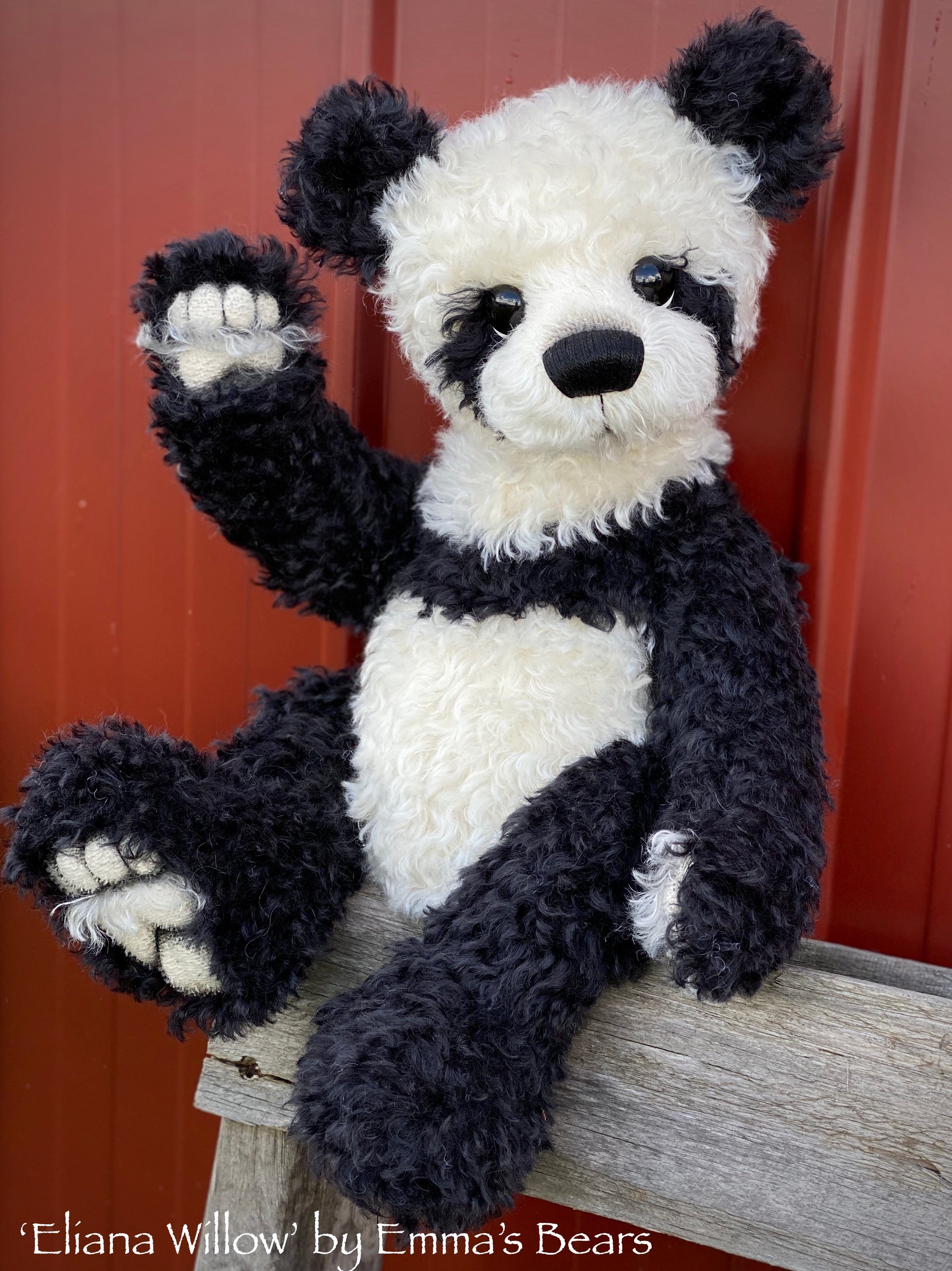 Eliana Willow - 18" Baby Artist Bear by Emma's Bears - OOAK