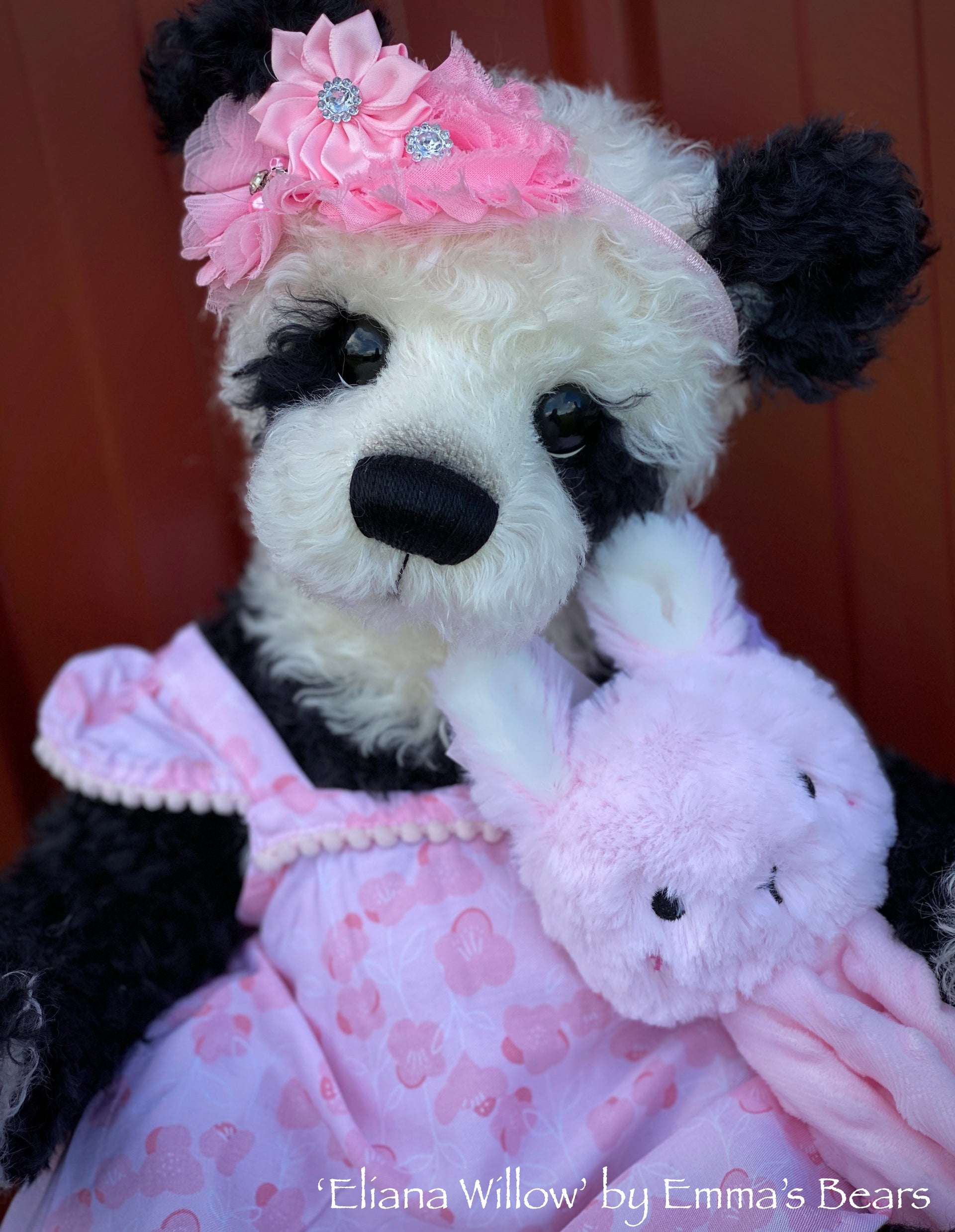 Eliana Willow - 18" Baby Artist Bear by Emma's Bears - OOAK