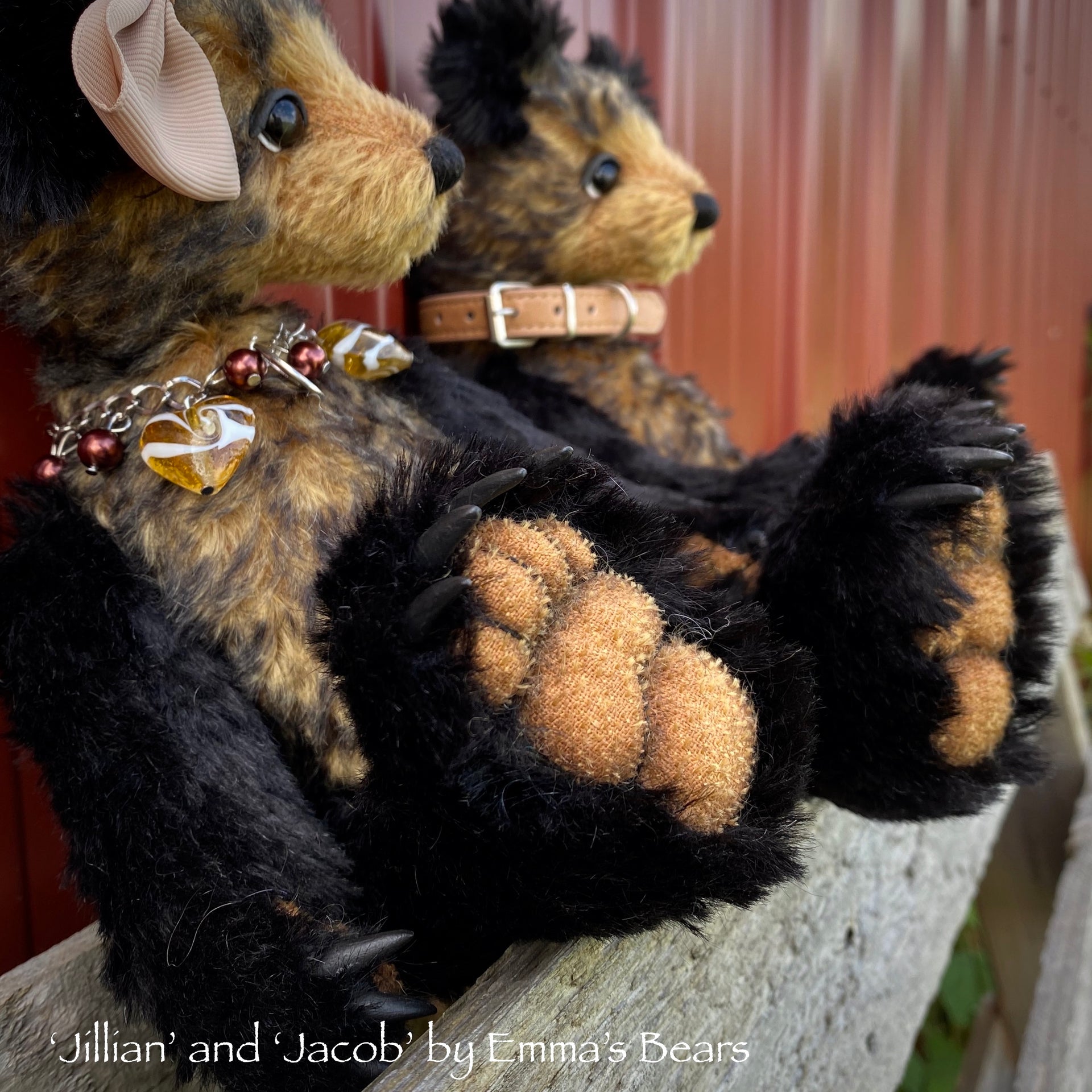 Jacob - 12" Mohair Artist Bear by Emmas Bears - OOAK
