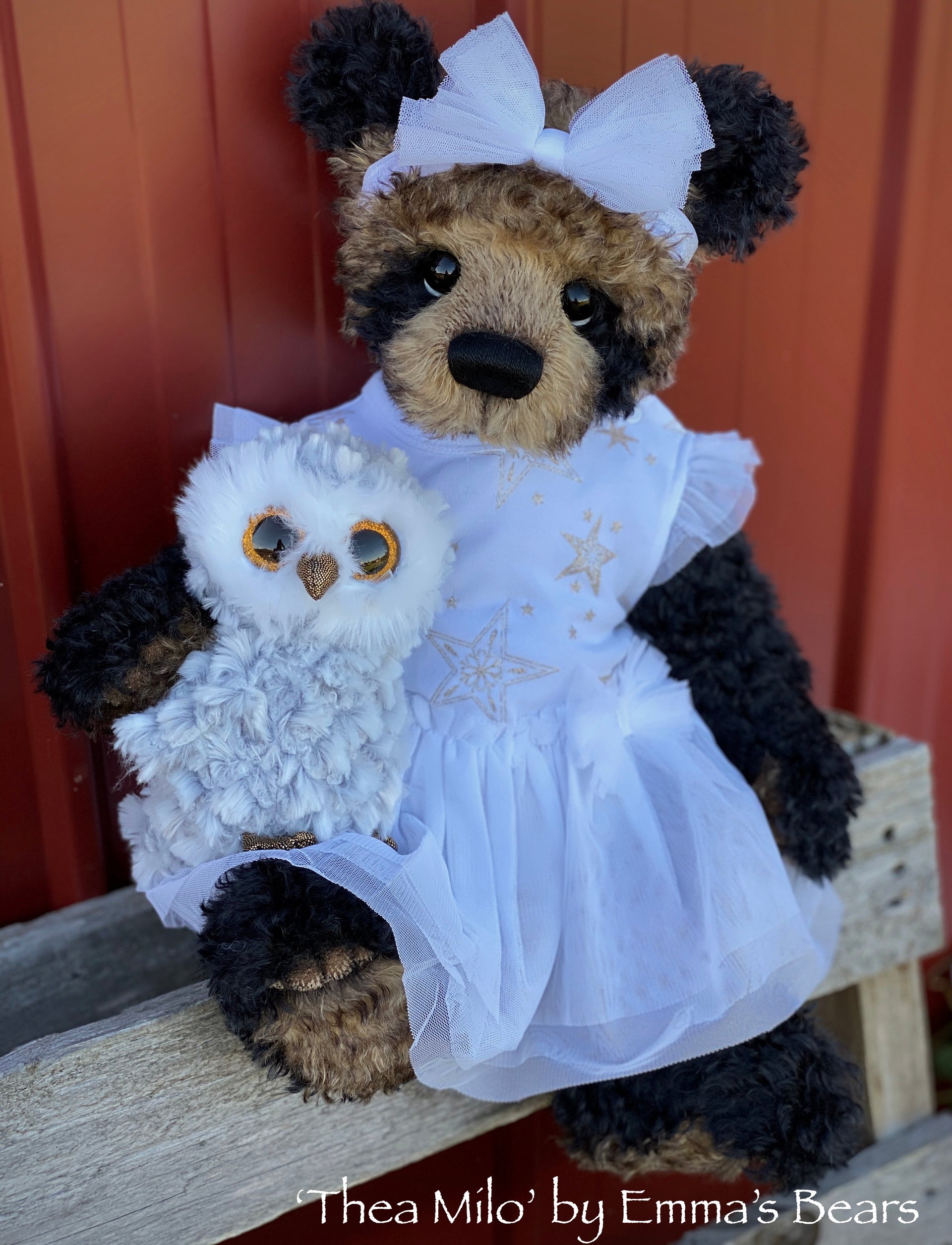 Thea Milo - 18" Artist Baby Bear by Emma's Bears - OOAK