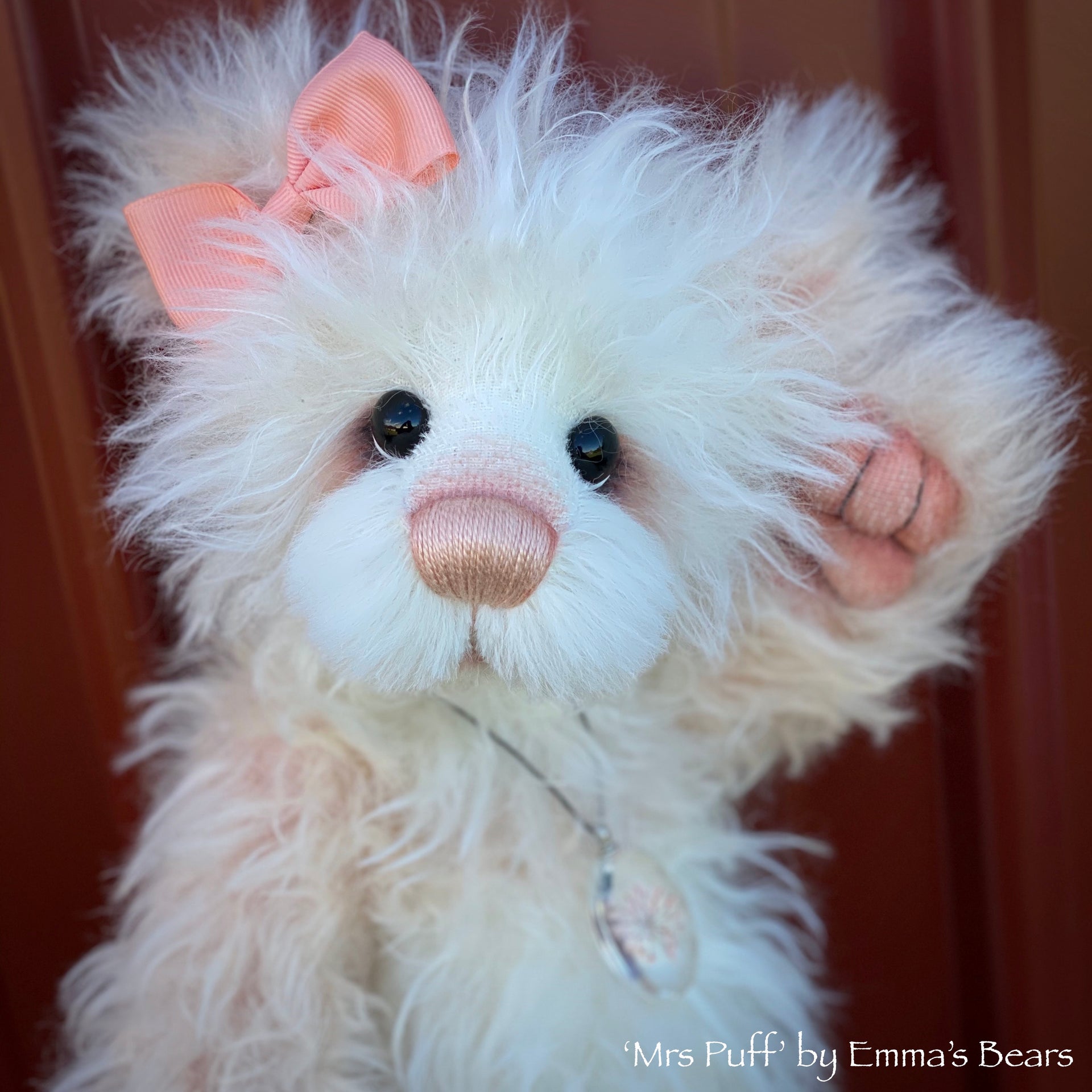 Mrs Puff - 14" Mohair and Alpaca Artist Bear by Emma's Bears - OOAK