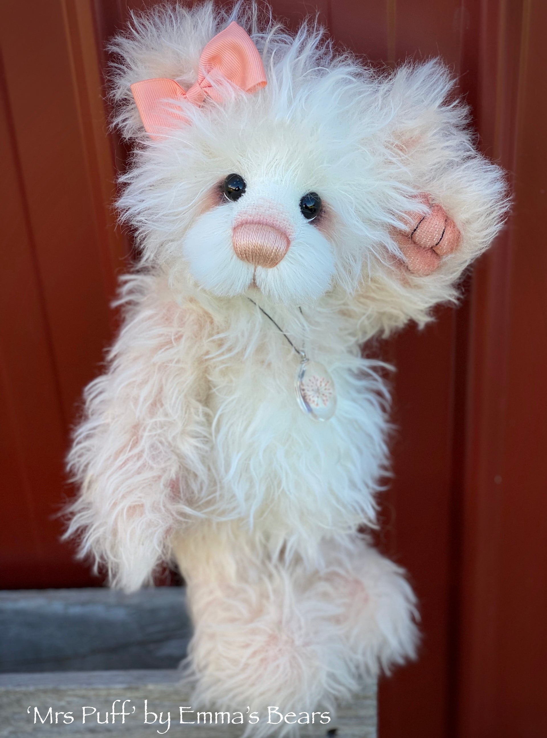 Mrs Puff - 14" Mohair and Alpaca Artist Bear by Emma's Bears - OOAK