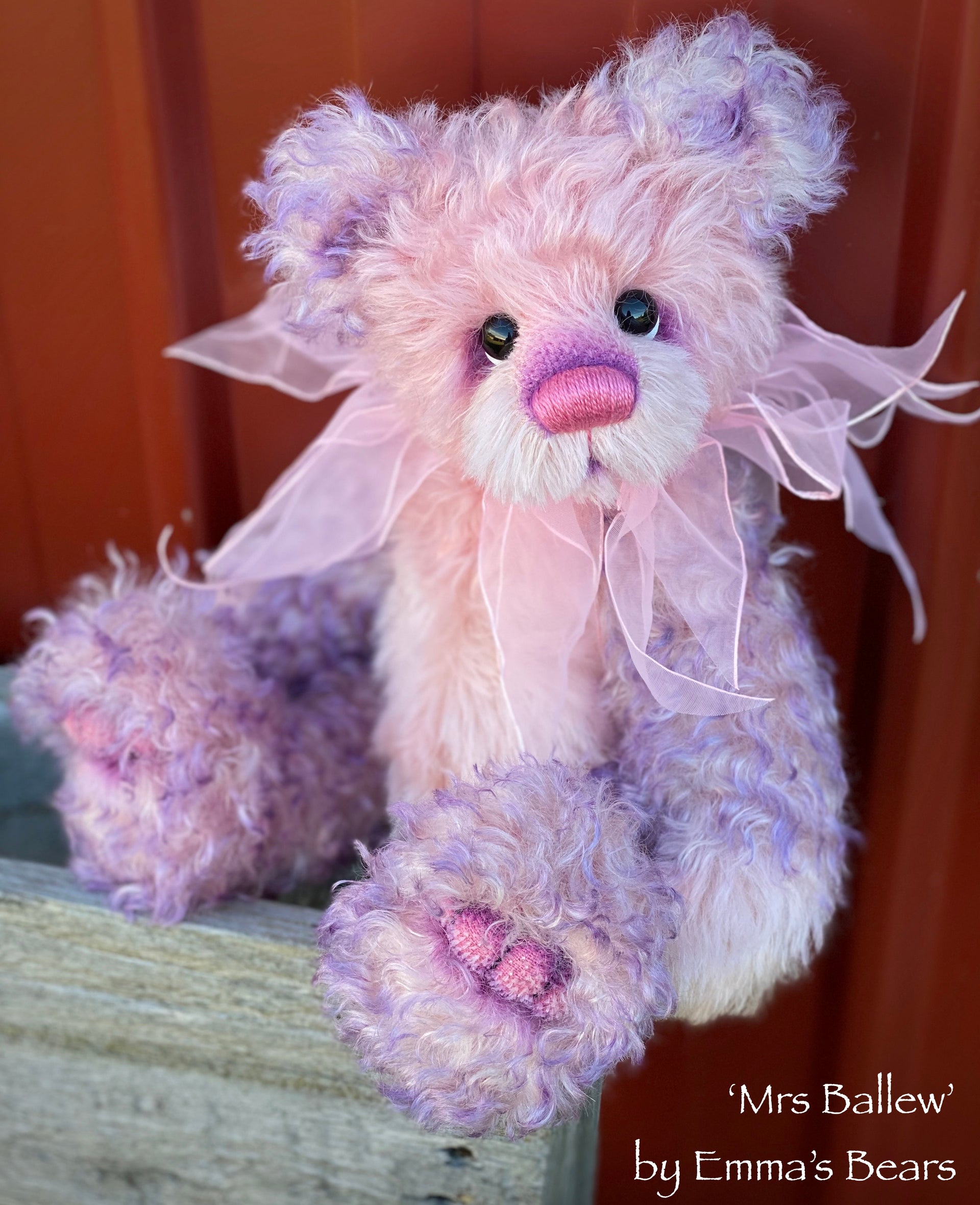 Mrs Ballew - 12" Mohair Artist Bear by Emma's Bears - OOAK
