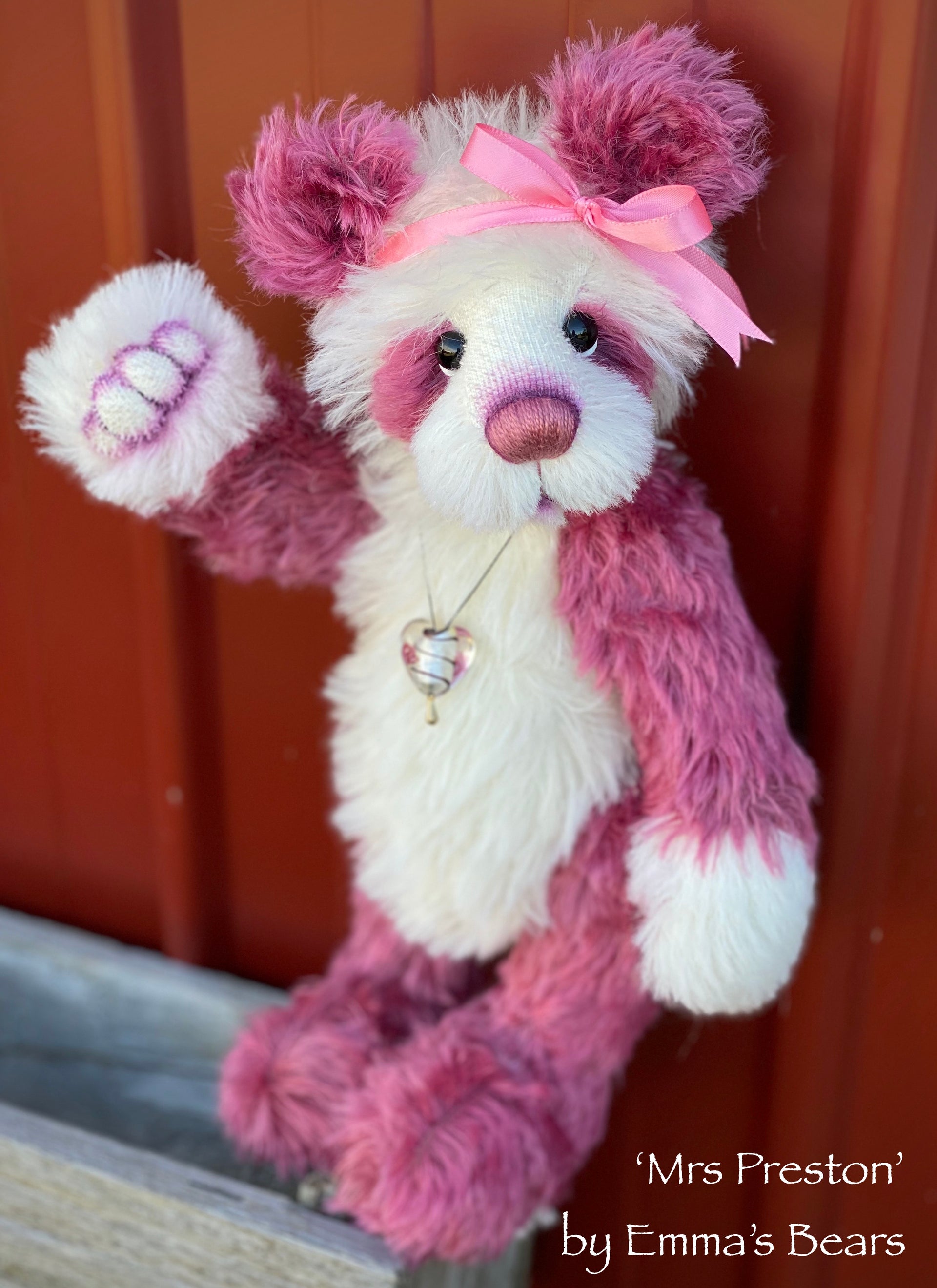 Mrs Preston - 12" Mohair Artist Bear by Emma's Bears - OOAK